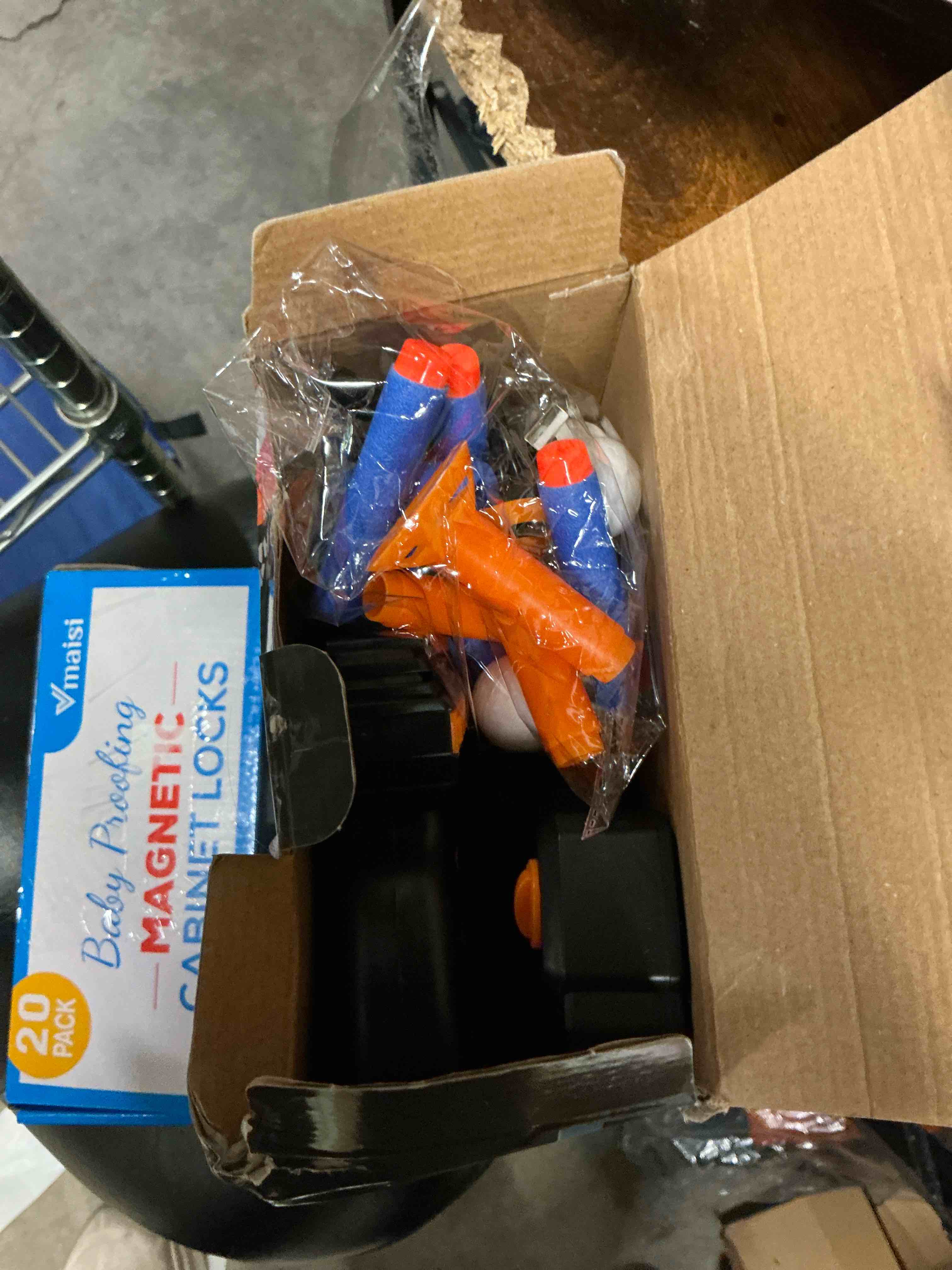 Condition photo showing Good Condition for Hover Shot Shooting Toy for Kids - Ball Target Game for Nerf Guns Cool Birthday Gifts Toys for Boys Age 6+ Year Old Boy Best Teenage Gift Idea - Gun, Targets & Darts