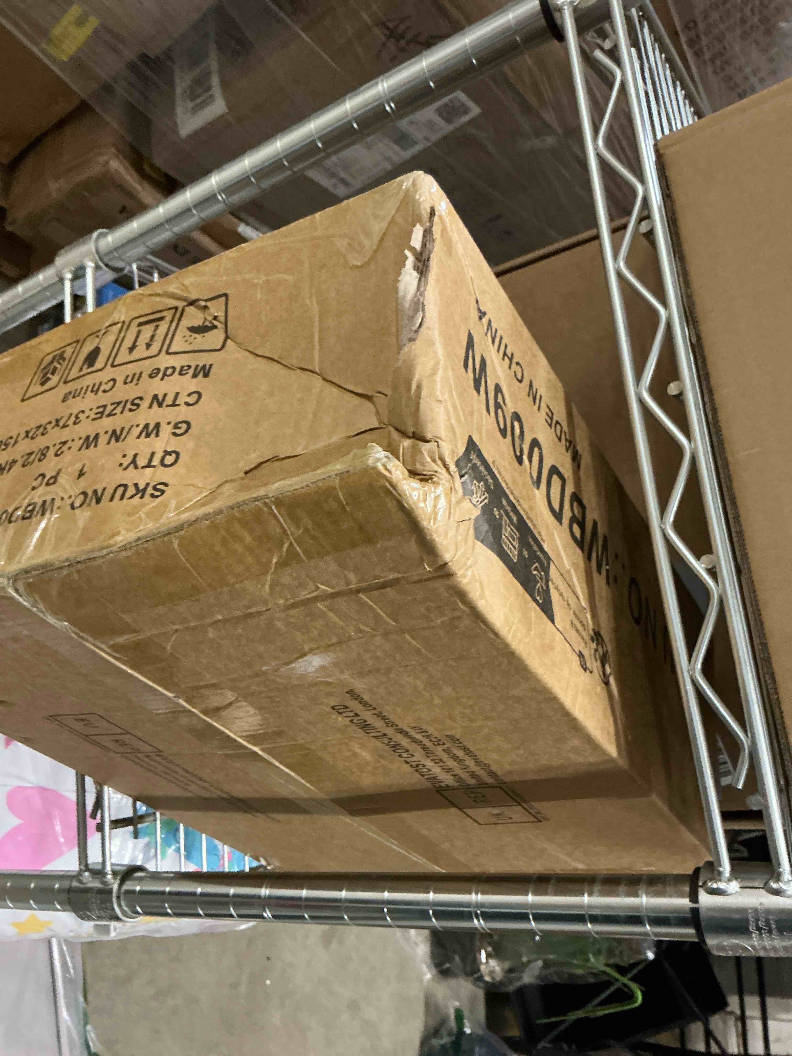 Condition photo showing Good Condition for IBUYKE Teddy Velvet Round Footrest Stool Ottoman, Makeup Vanity Stool Side Table, Velvet Dressing Table Seat, Pouf Couch Stool, for Living Room Bedroom, White WBD009W without storage White