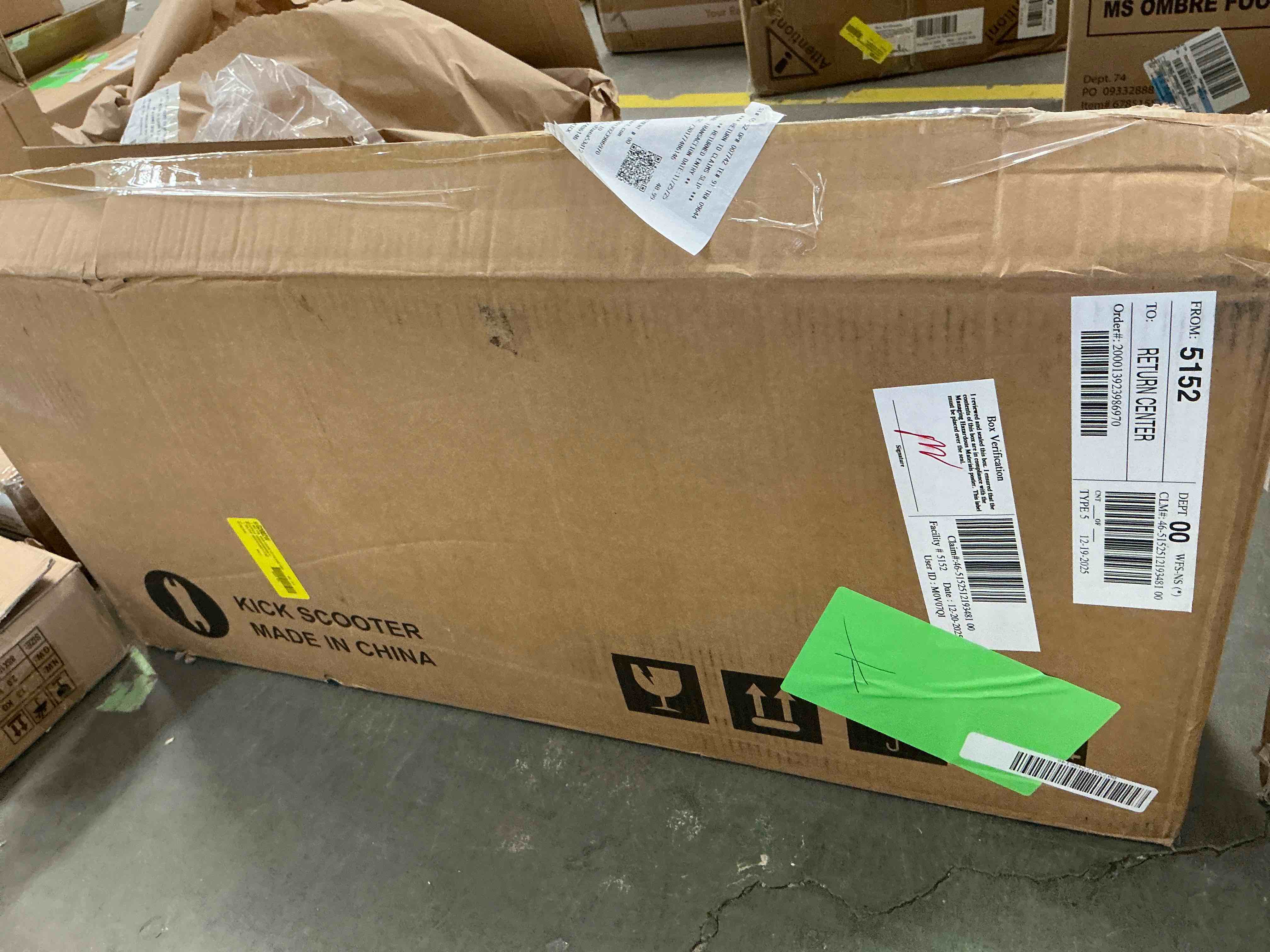Condition photo showing New/Like New for UPGO Kick Scooter for Teens, Kids & Adults, Max 240 lbs, Foldable, 8-Inch Wheels, 4 Adjustable Levels, Aqua