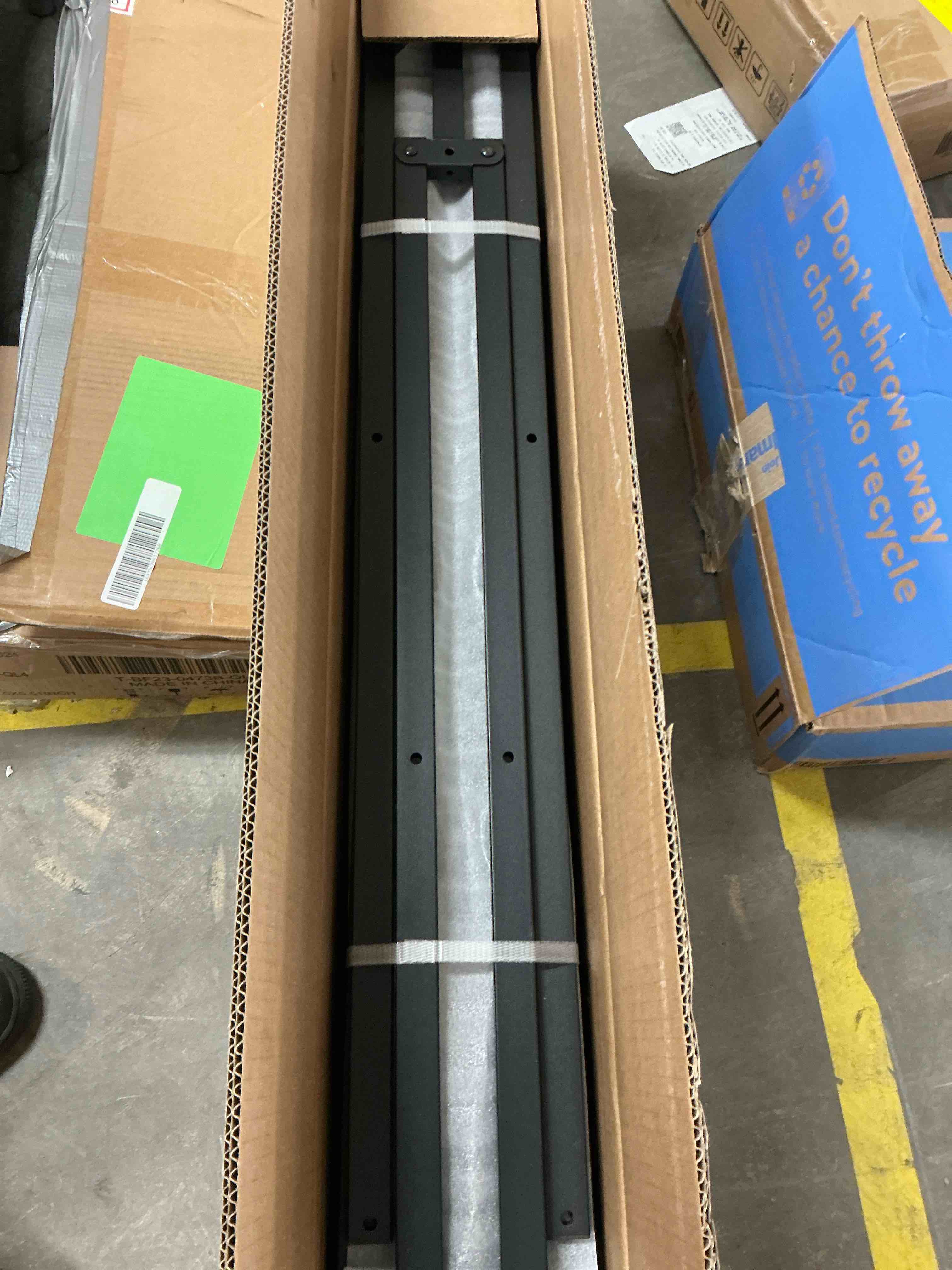 Condition photo showing New/Like New for ULIESC 9 inch King Metal Box Spring, Sturdy Mattress Foundation, Fabric Cover Included, Easy Assembly