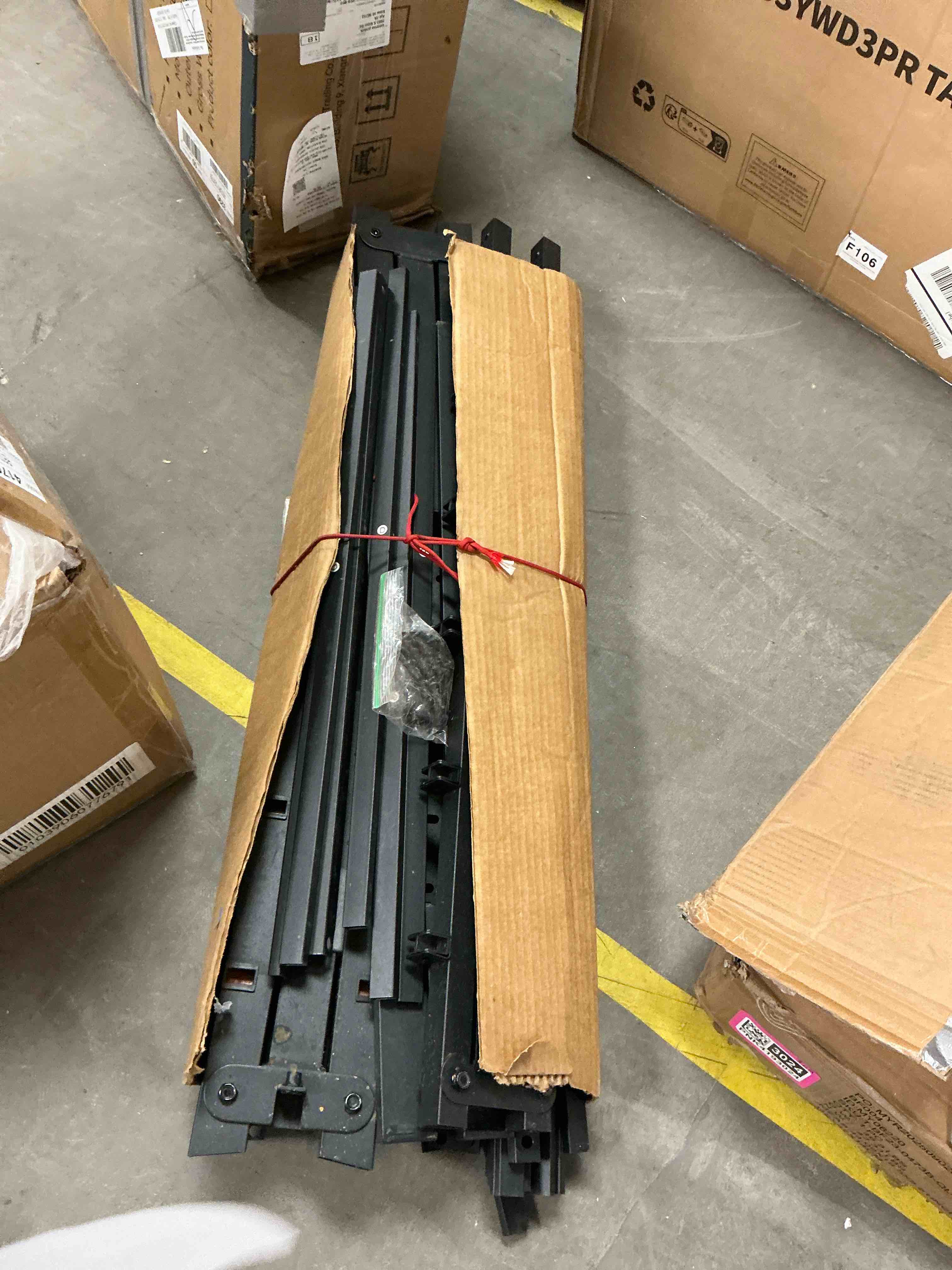 Condition photo showing Good Condition for CONCETTA 14" Full Bed Frame, Heavy Duty Metal Platform Bed Frame with Underbed Storage for Bedroom, No Box Spring Required, Black