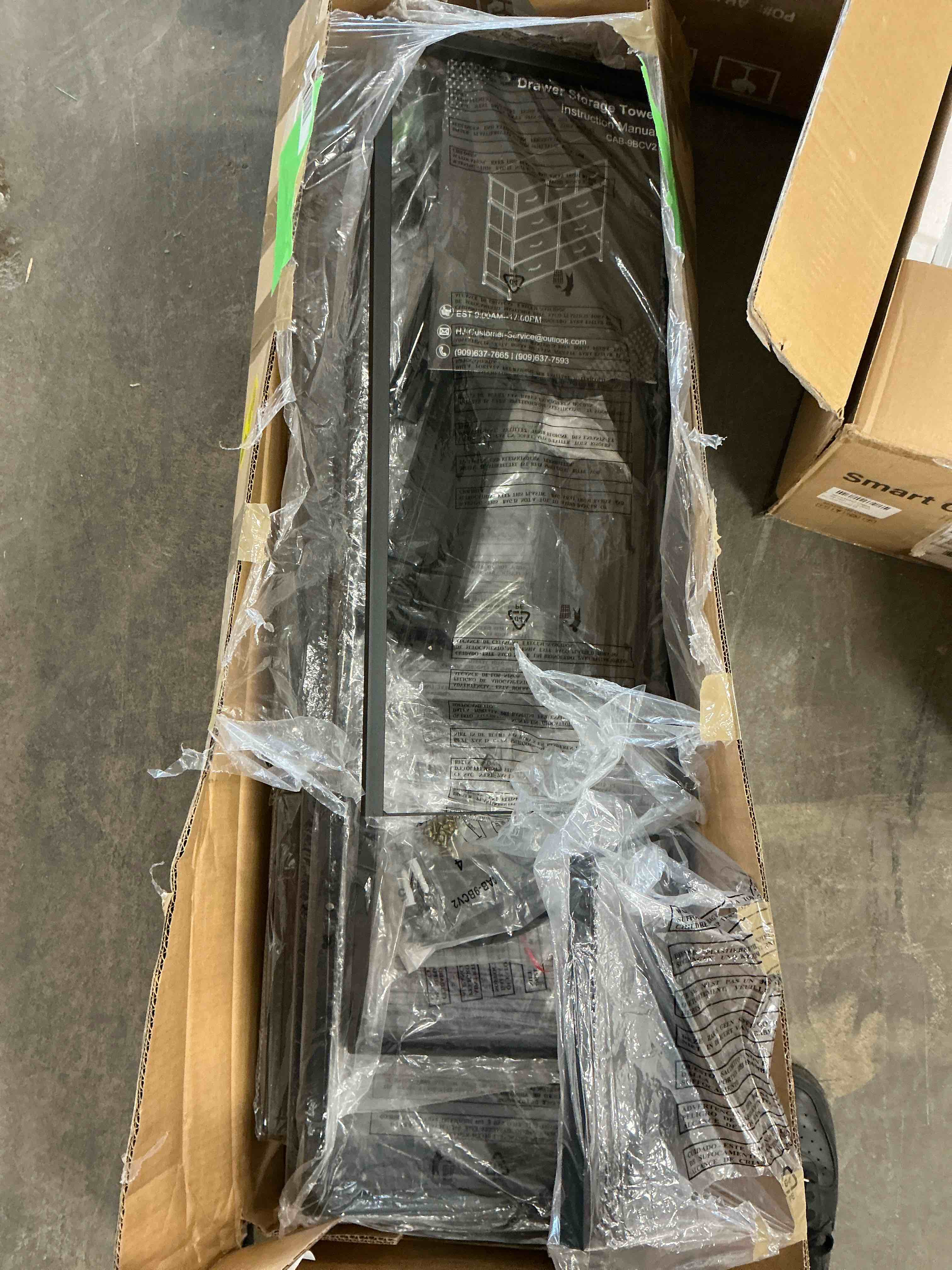 Condition photo showing New/Like New for ZUNMOS Fabric Dresser for Bedroom 9 Drawer, Grey