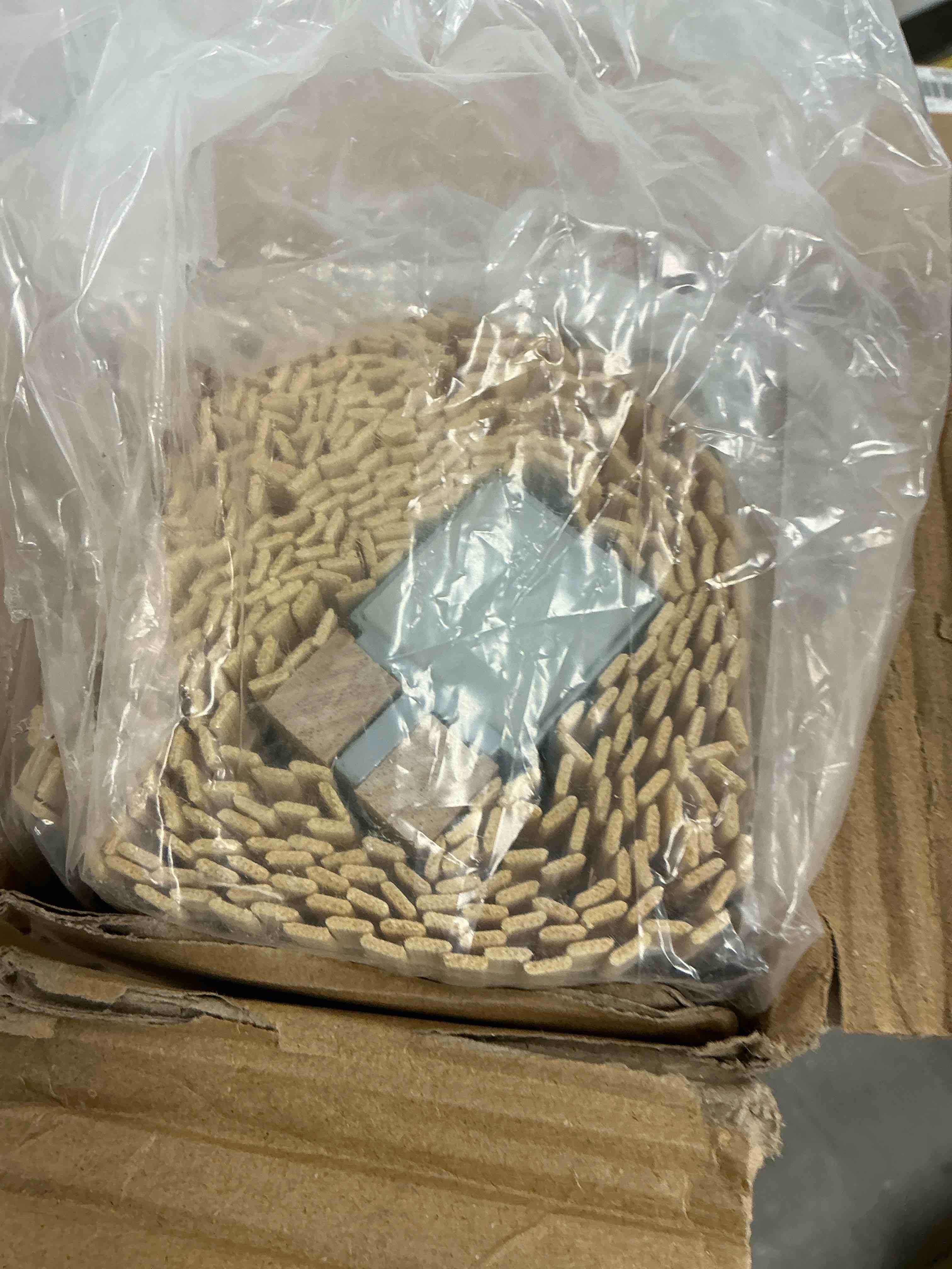 Condition photo showing Good Condition for LazBlinds No Tools No Drill Cordless Bamboo Roman Shades  Privacy Room Darkening Window Treatment  Roll Up Bamboo Blinds for Window 34   W x 64   H  DP-Natural