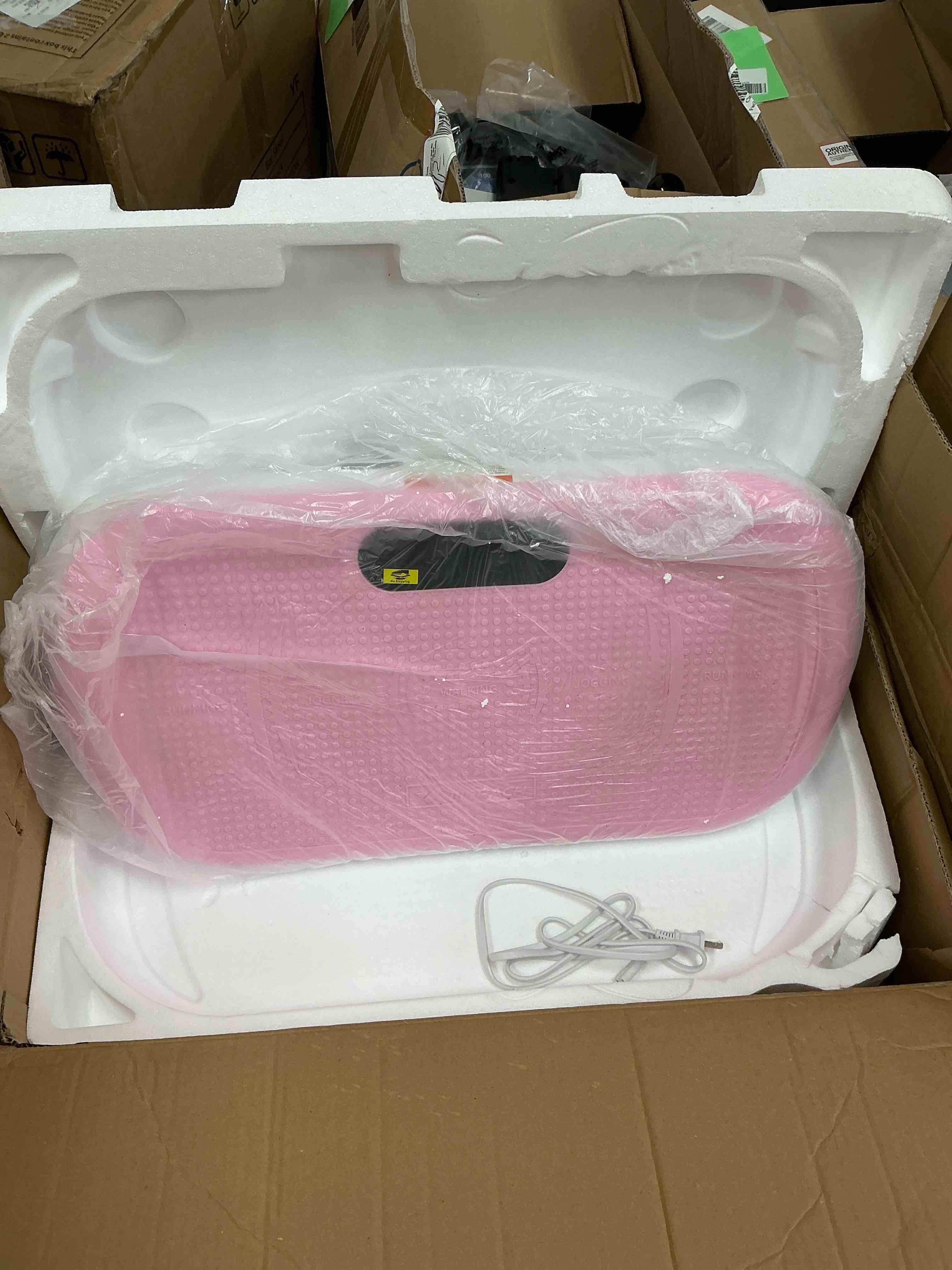 Condition photo showing Good Condition for MERACH Full Body Vibration Plate - Stability Calf Workout Silicone Pedals Supports 440 Lbs Bluetooth Sync
