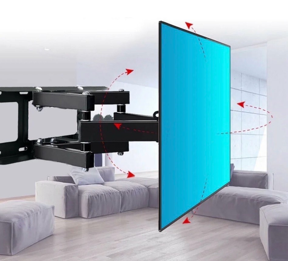 UBesGoo 32-90 Full Motion LCD LED Plasma Flat TV Wall Mount Bracket 32 55 60 65 90