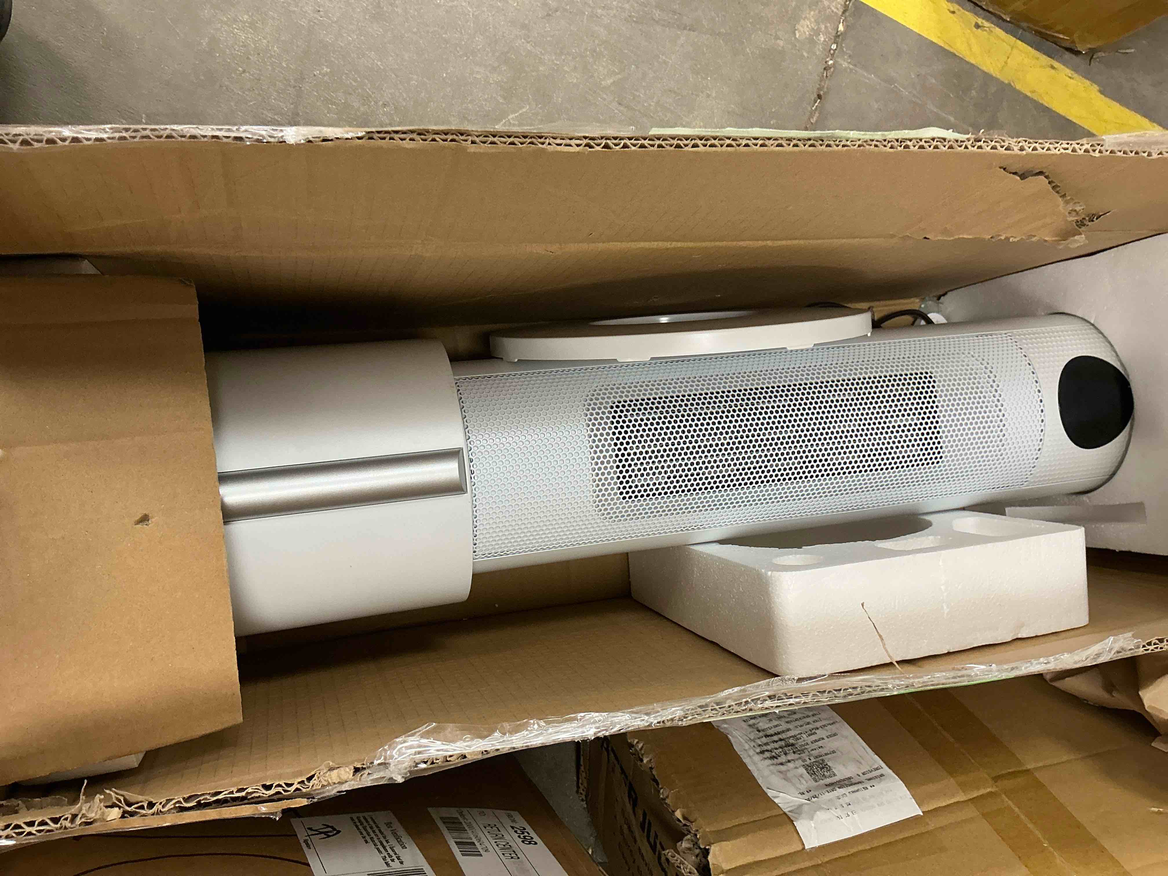 Condition photo showing Good Condition for Flamemore 25.5" Space Heater with Ultrasonic Humidifier, 1500W Fast Heating with Thermostat, Remote, Oscillating, 12H Timer, 1L Water Tank