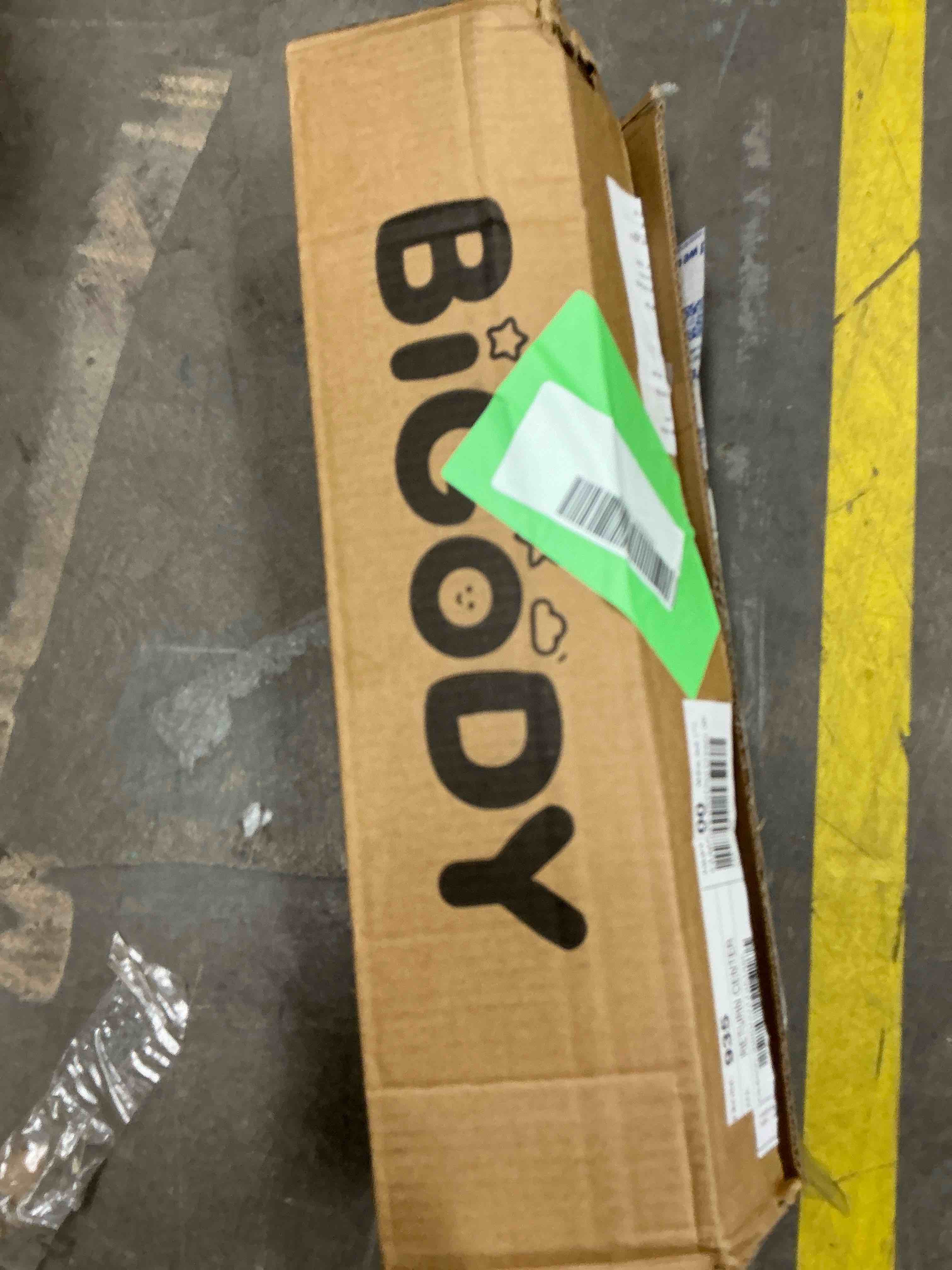 Condition photo showing New/Like New for BIGODY Teepee Tent for Kids, Washable Playhouse for Indoor Use, Ideal Play Tent for Girls and Boys, Stripe Black