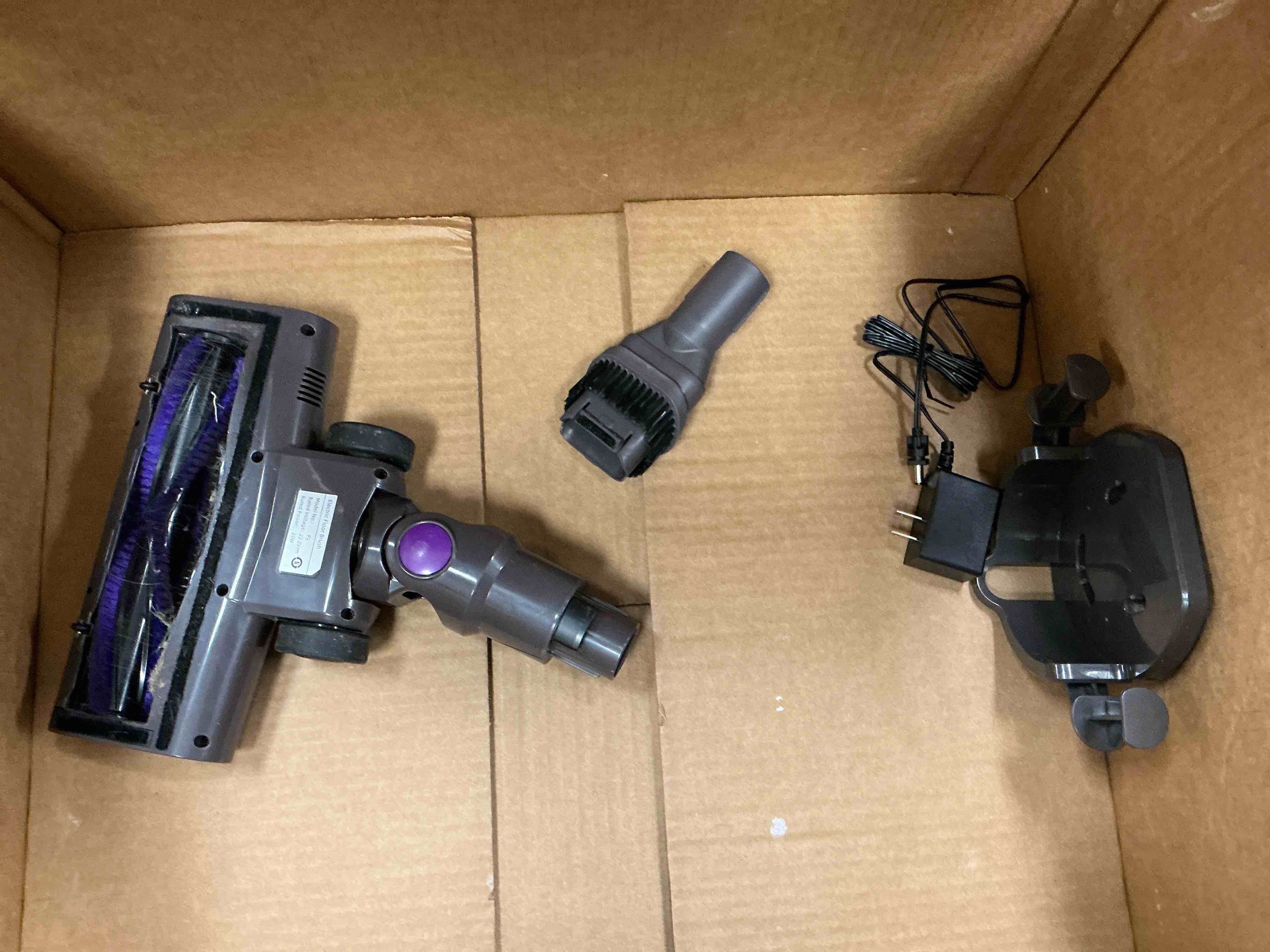 Condition photo showing Good Condition for Cordless Vacuum Cleaner, Stick Vacuum with LED Display, 2 Modes 6 in 1 Lightweight Rechargeable Cordless Stick Vacuum with 40Min Detachable Battery Vacuum Cleaner for Home Hard Floor Carpet