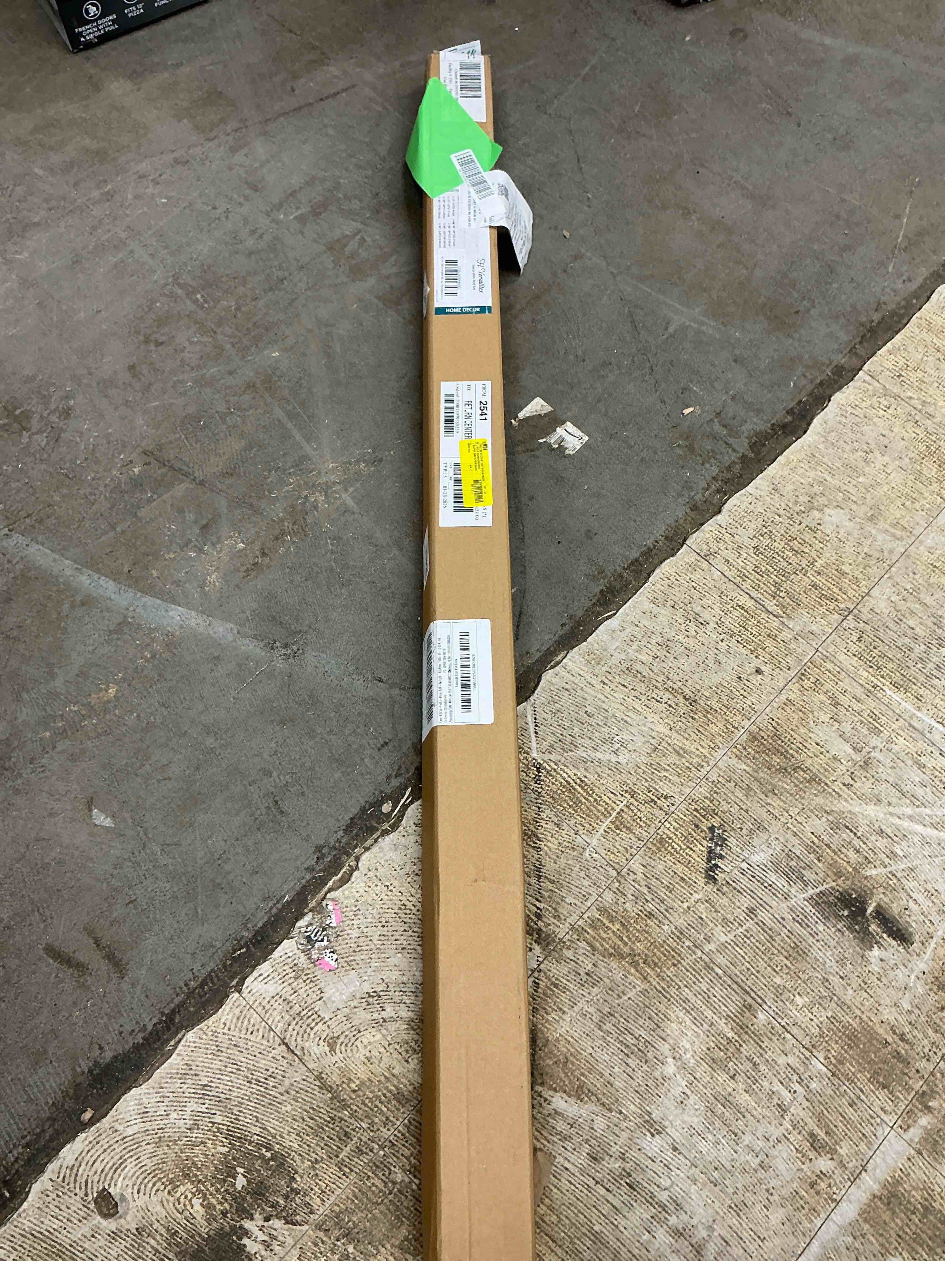 Condition photo showing Good Condition for H.VERSAILTEX Contemporary Adjustable Curtain Rod  0.75 and 0.75 in  Black with Antique Bronze Ball Finial  48 - 84 in