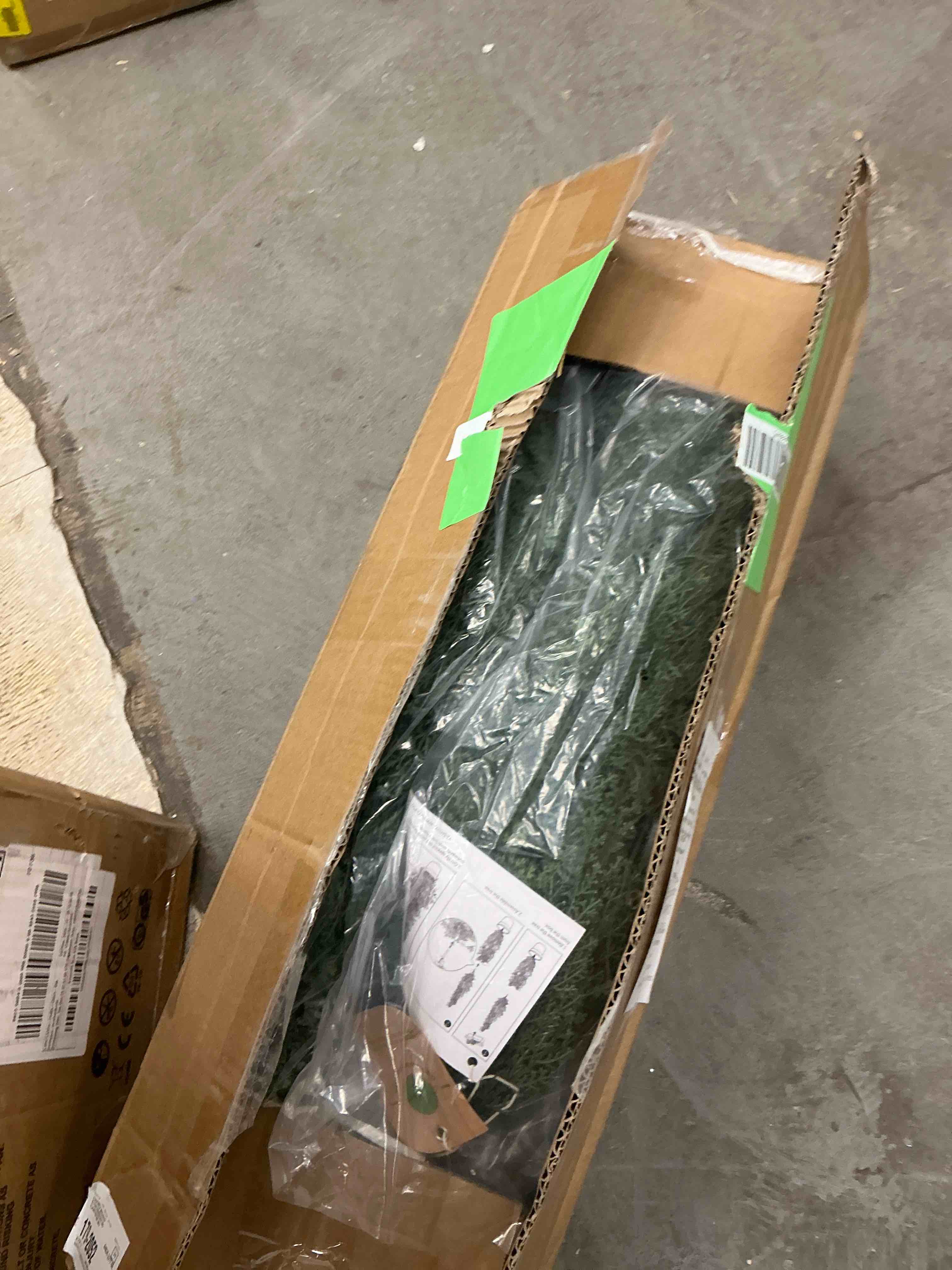 Condition photo showing New/Like New for Artificial Cedar Tree 2 Pack 3 ft Outdoor Artificial Topiary Cedar Plants Fake Tree UV Rated Potted Plants for Porch Decor Faux Pine Tree for Perfect Housewarming Gift