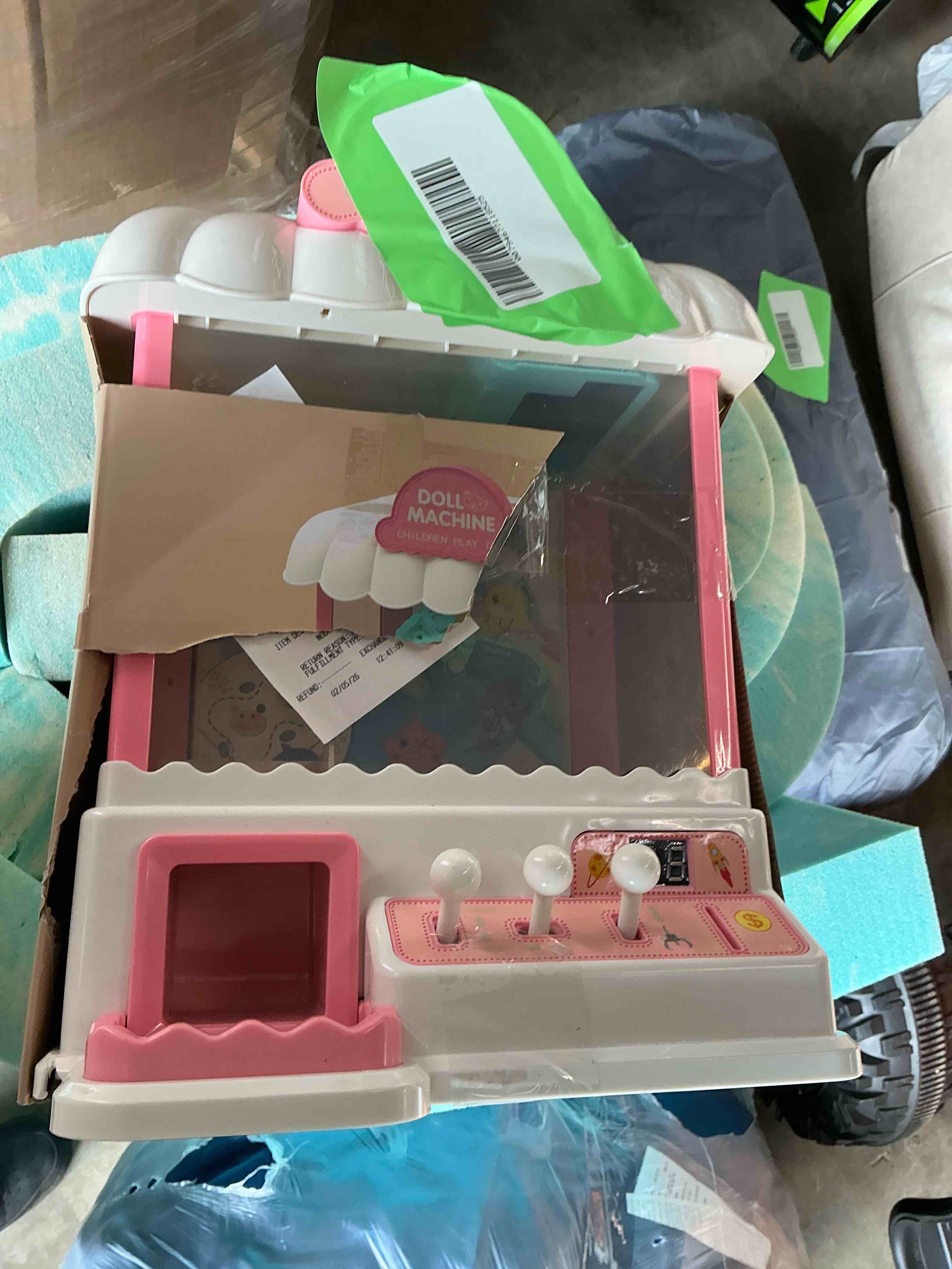 Condition photo showing Good Condition for Claw Machine for Kids - Mini Arcade Vending Machine with LED Lights & Sounds  Perfect Christmas & Birthday Big Gifts for Kids  Ages 3+