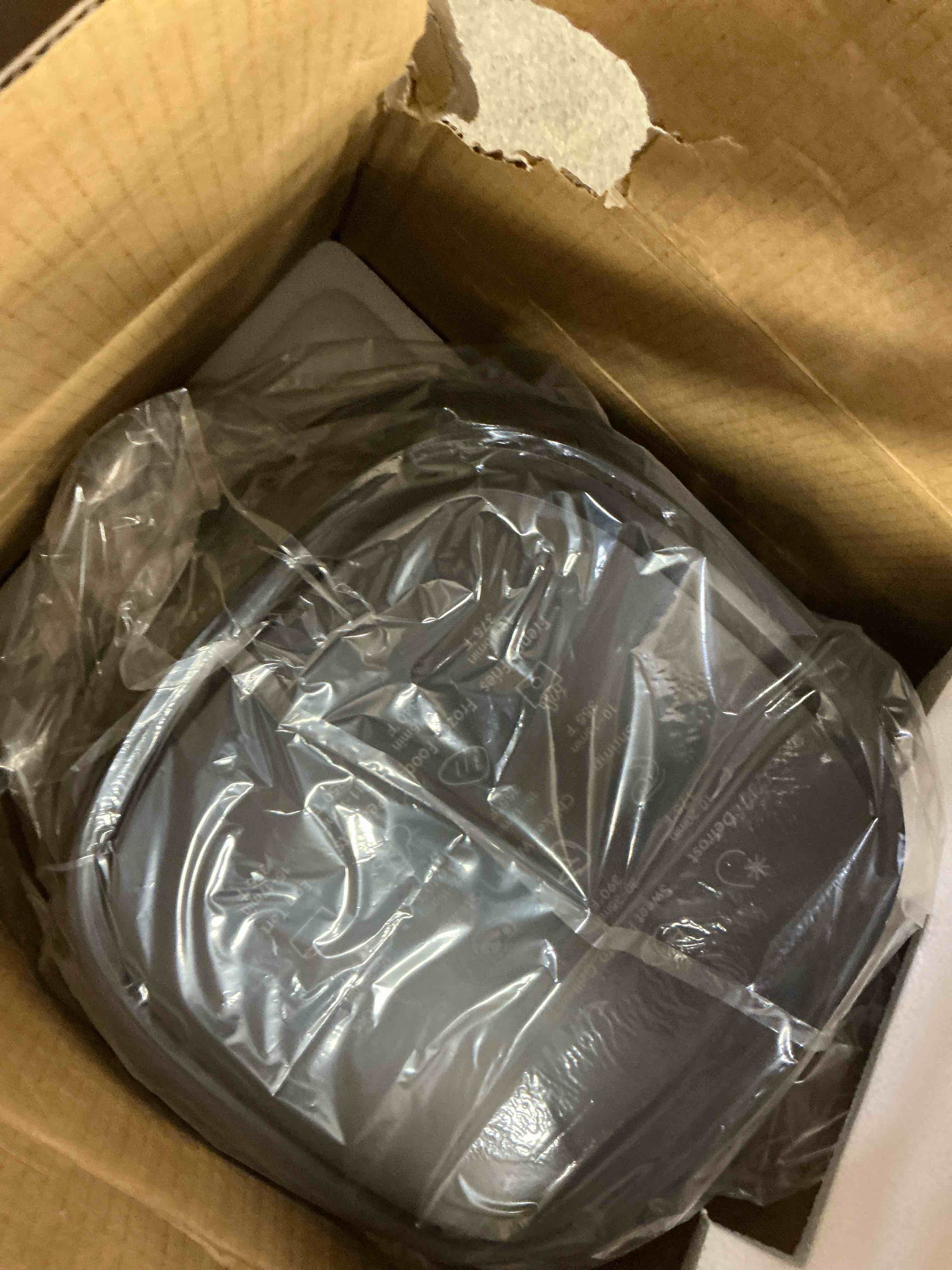 Condition photo showing Good Condition for GPED Air Fryer, 7.5 QT 8-in-1 Oilless Air Fryer Oven with Visible Cooking Window, Nonstick and Dishwasher-Safe Basket, Customized Temp/Time, Including Air Fryer Paper Liners 50PCS, Black