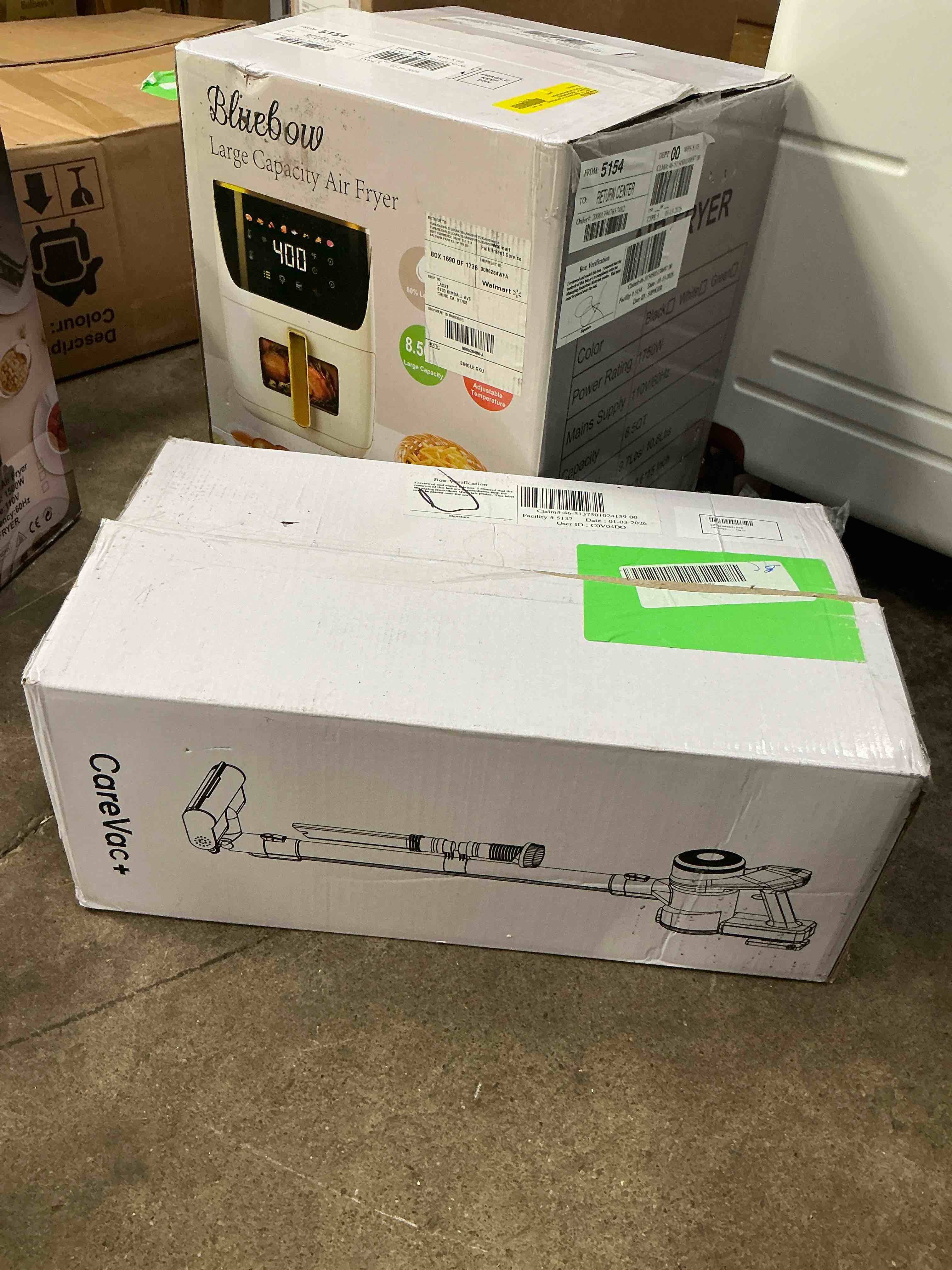 Condition photo showing New/Like New for CareVac Cordless Stick Vacuum Cleaner Lightweight for Carpet Hard Floor Pet Hair