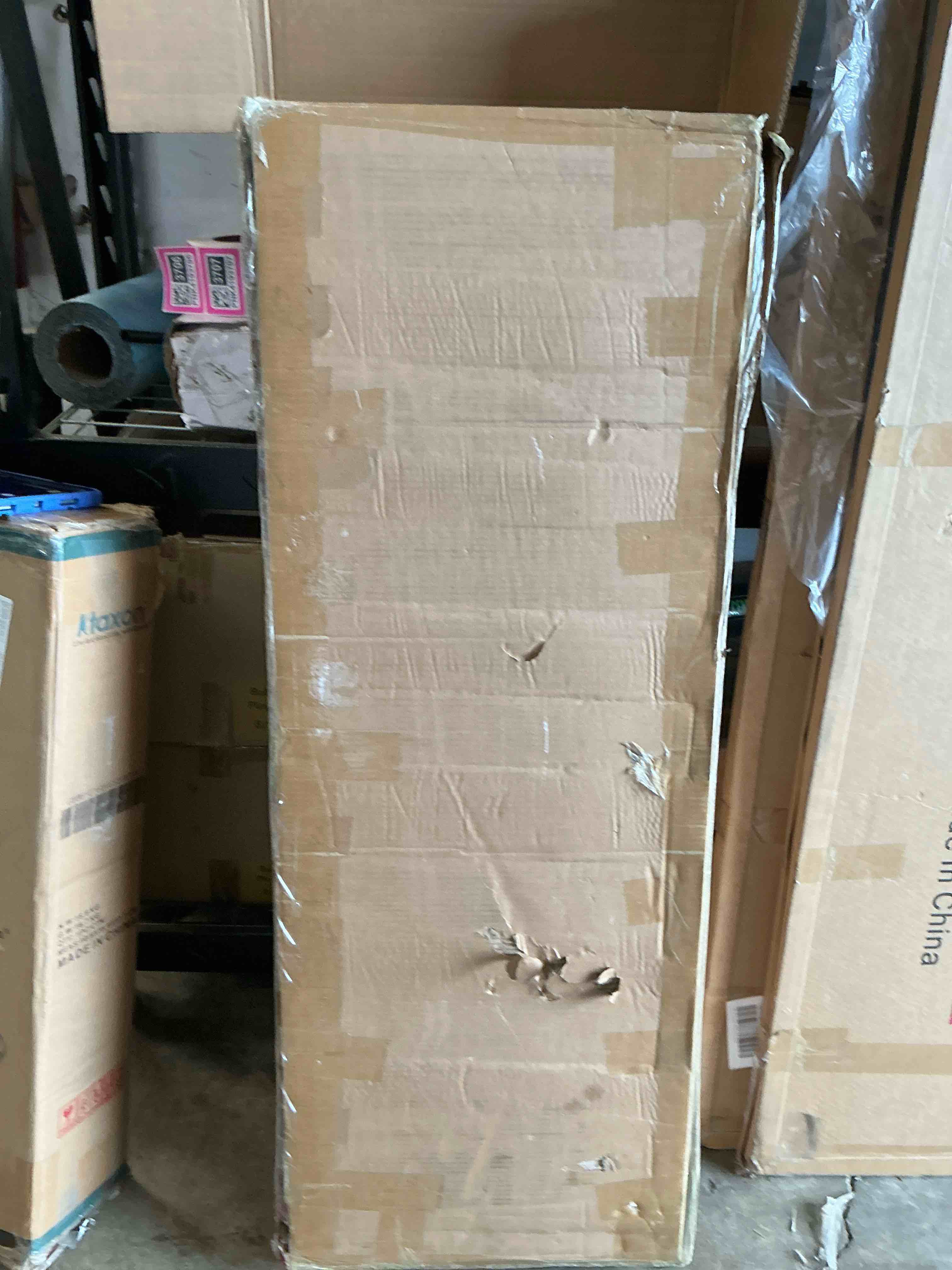 Condition photo showing New/Like New for White Dresser 6 Drawer Dresser for Bedroom Modern Wooden Closet Double Dresser Closet Living Room Hallway Entryway Dressing Room