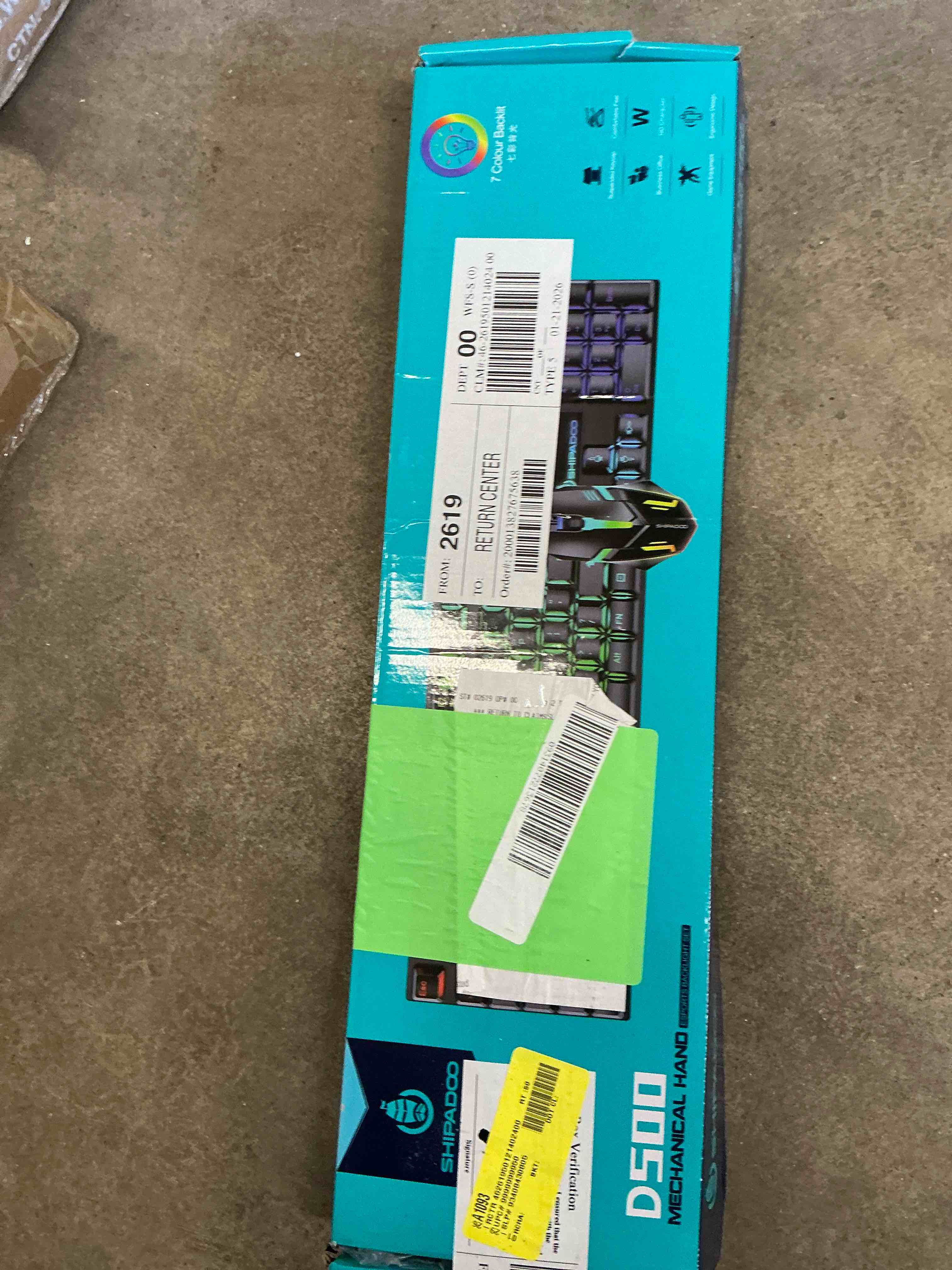 Condition photo showing New/Like New for Wired Gaming Keyboard & Mouse Combo, RGB Backlit Mechanical Gaming Keyboard Mouse W/ Multimedia Keys, Anti-ghosting Keys, Spill-Resistant for Windows PC Gamers Desktop Computer Laptop,Black