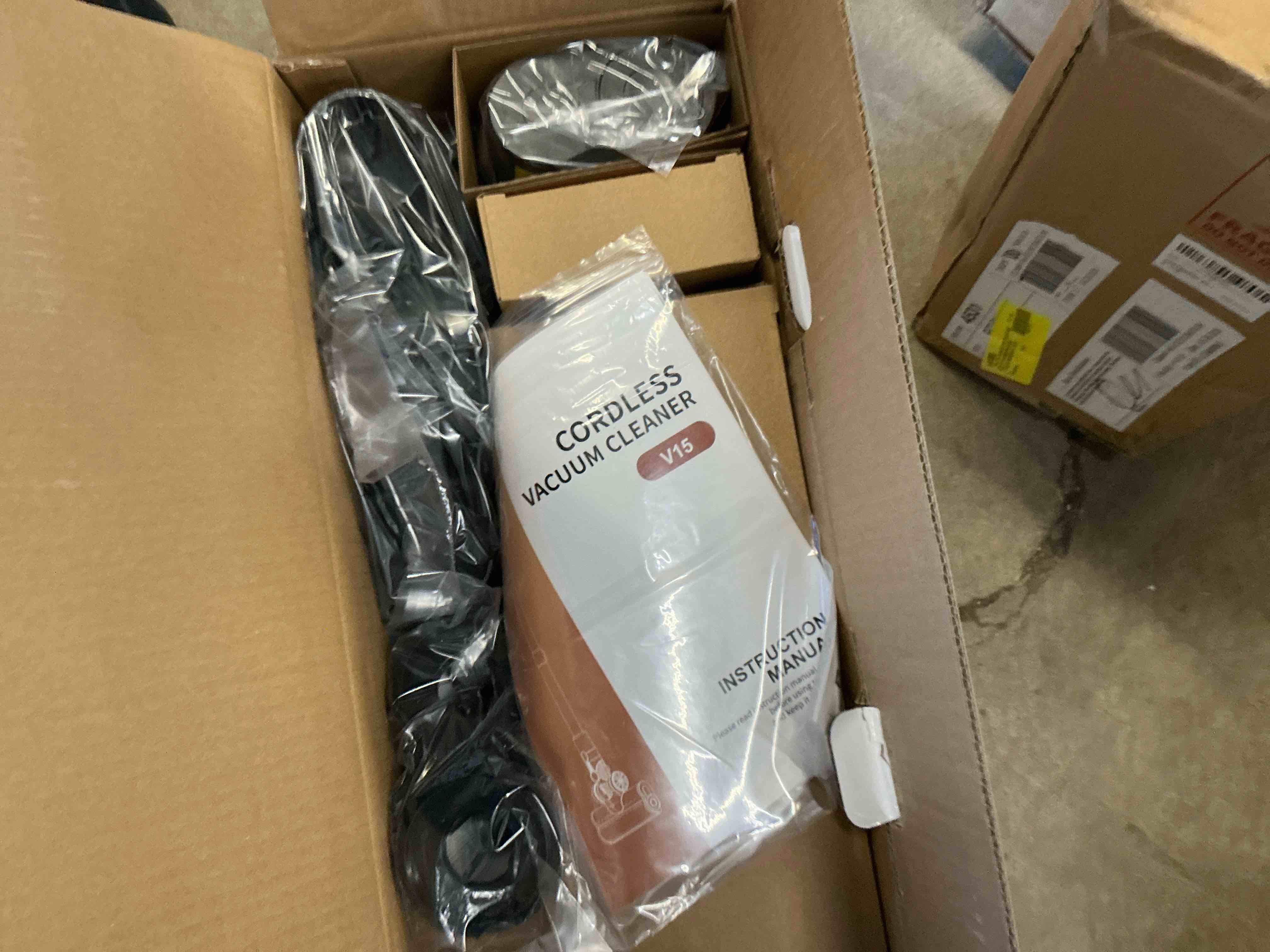 Condition photo showing New/Like New for Cordless Stick Vacuum Cleaner, 6 in 1 Rechargeable Cordless Vacuum, Lightweight Upright for Home Pet Hair Car Carpet Hardwood Floor