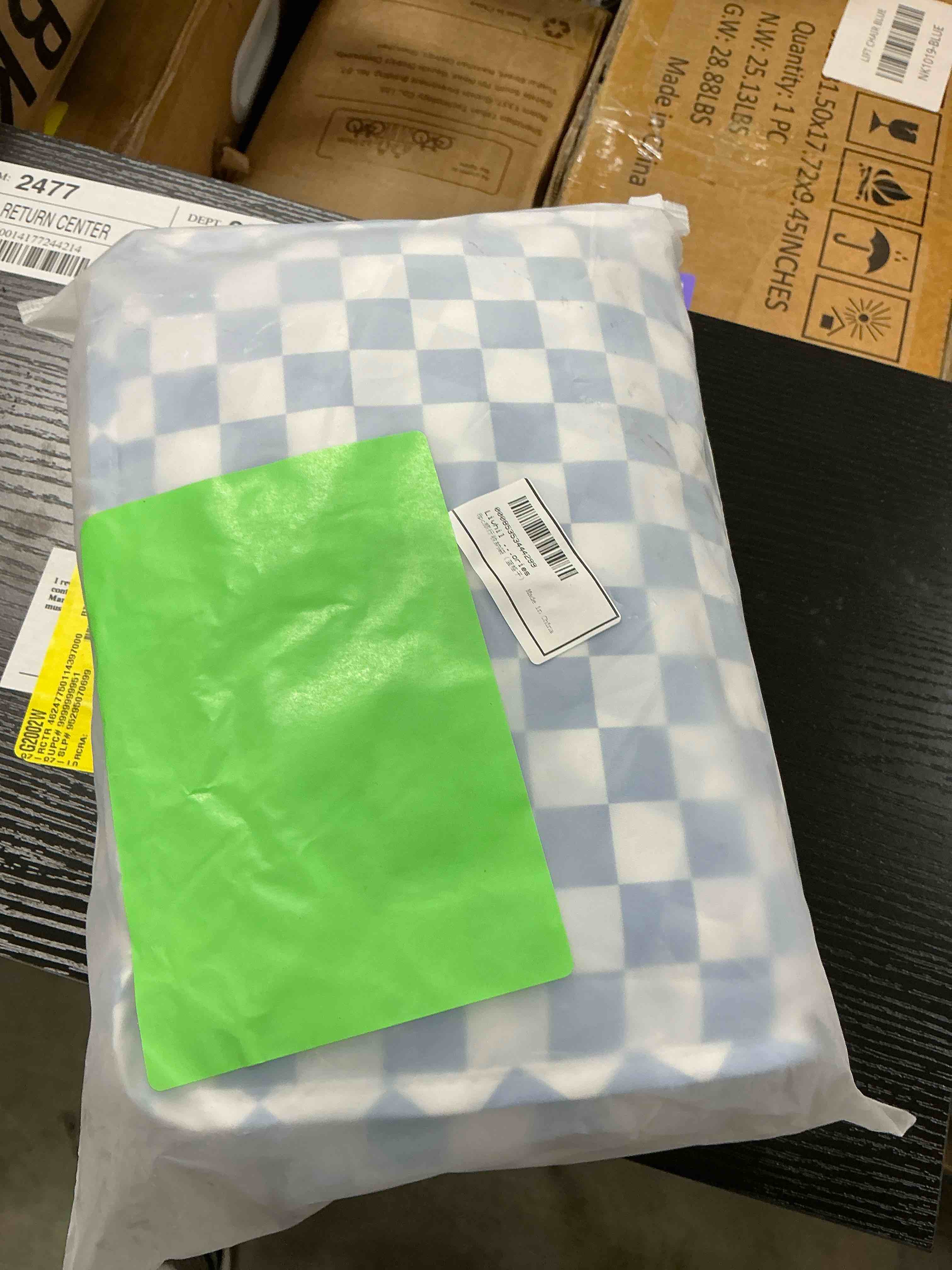 Condition photo showing New/Like New for Livhil 8Pcs Packing Cubes for Luggage Packing Cubes for Travel Luggage Packing Organizers ( Blue Plaid )