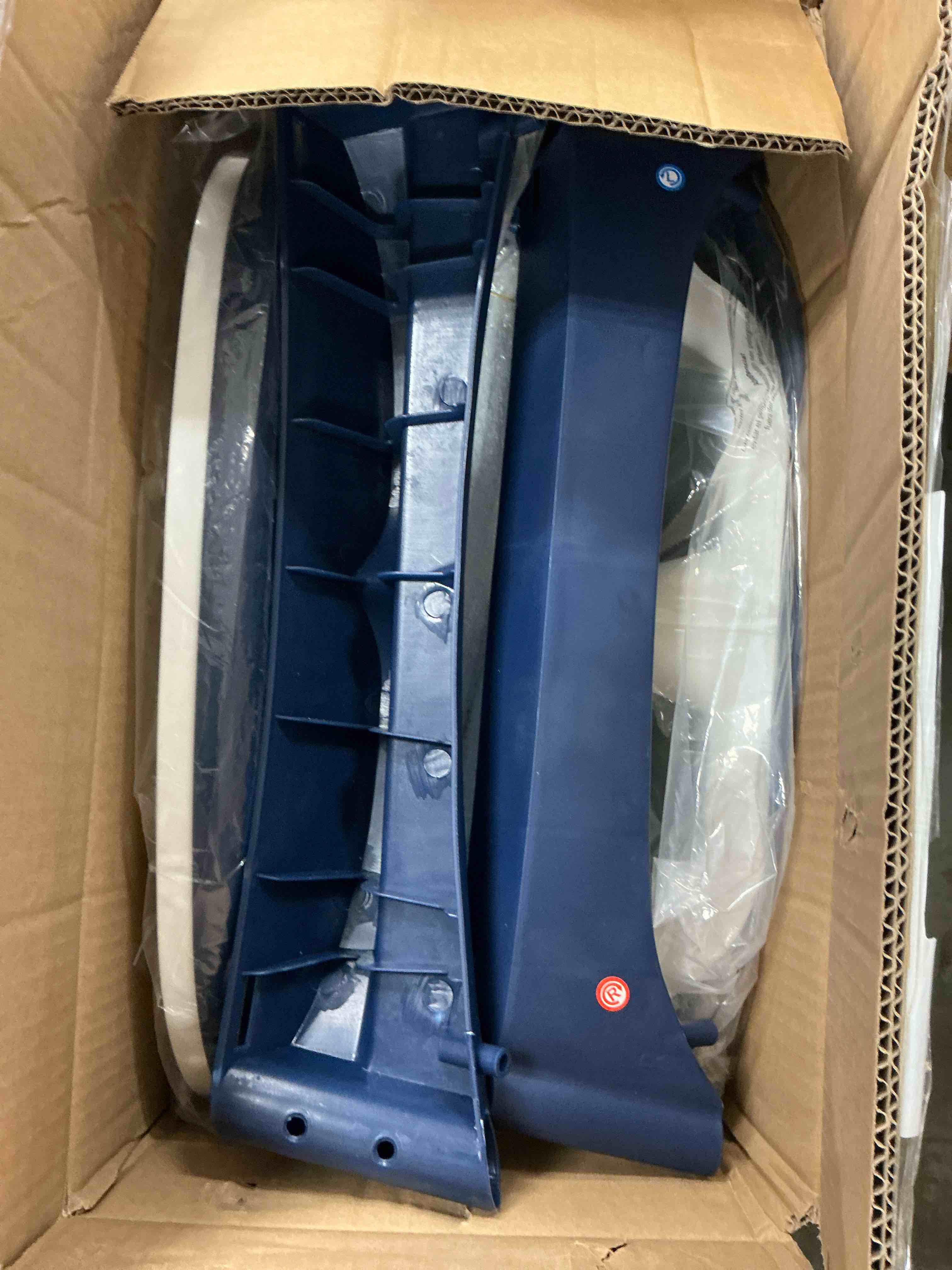 Condition photo showing New/Like New for PUEDO 4-in-1 Baby High Chair Portable Toddler Dining Chairs Eat & Play Convertible Highchair with Adjustable Tray, Blue