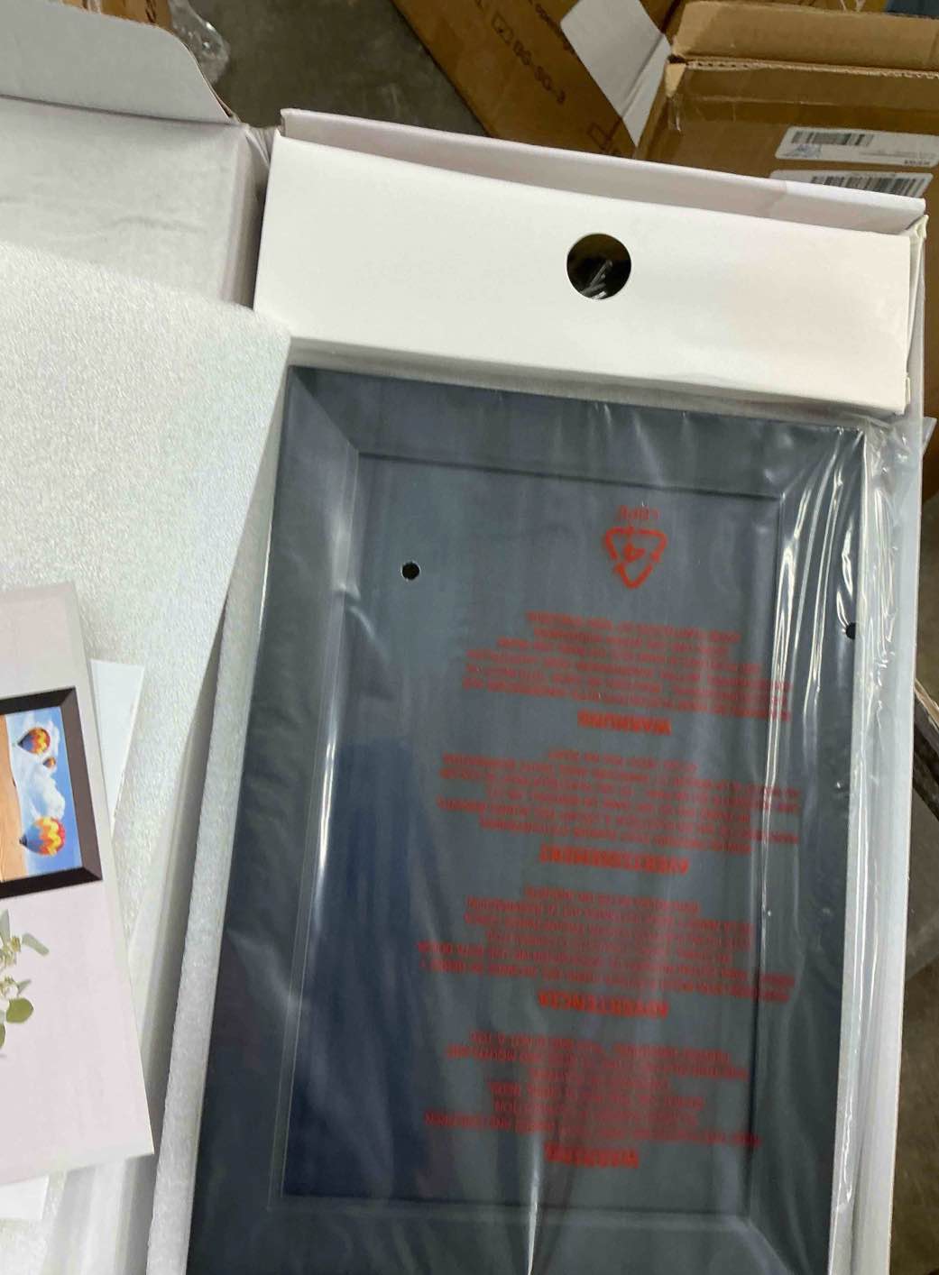 Condition photo showing New/Like New for Frameo WiFi Digital Picture Frame, TEMASH 10.1" Digital Photo Frame 32G Memory with 1280*800 IPS Touchscreen, Auto Rotate, Gift for a Loved One!