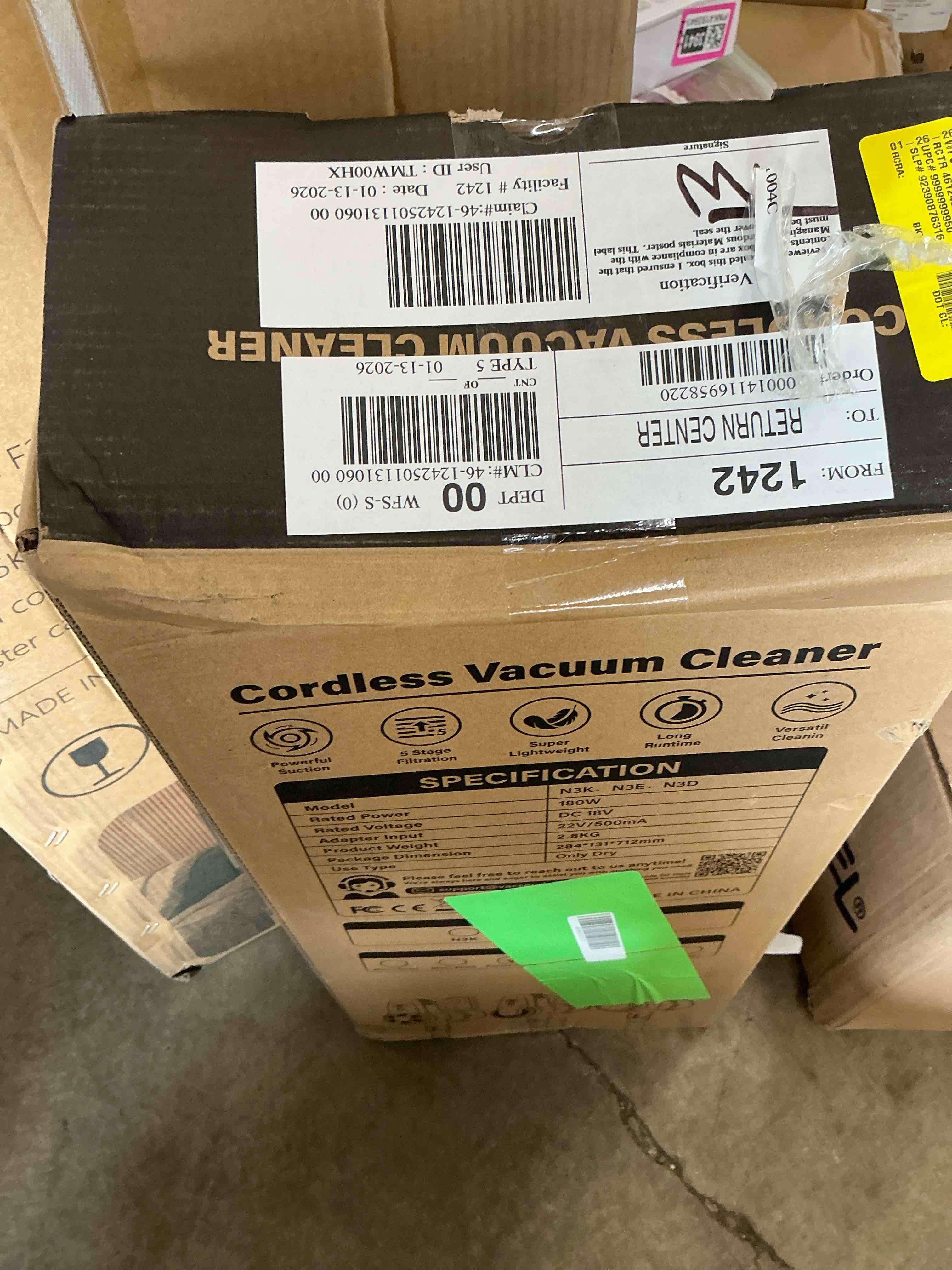 Condition photo showing Good Condition for INSE Lightweight Cordless Stick Vacuum Cleaner for Carpet Hardwood Floor Pet Hair