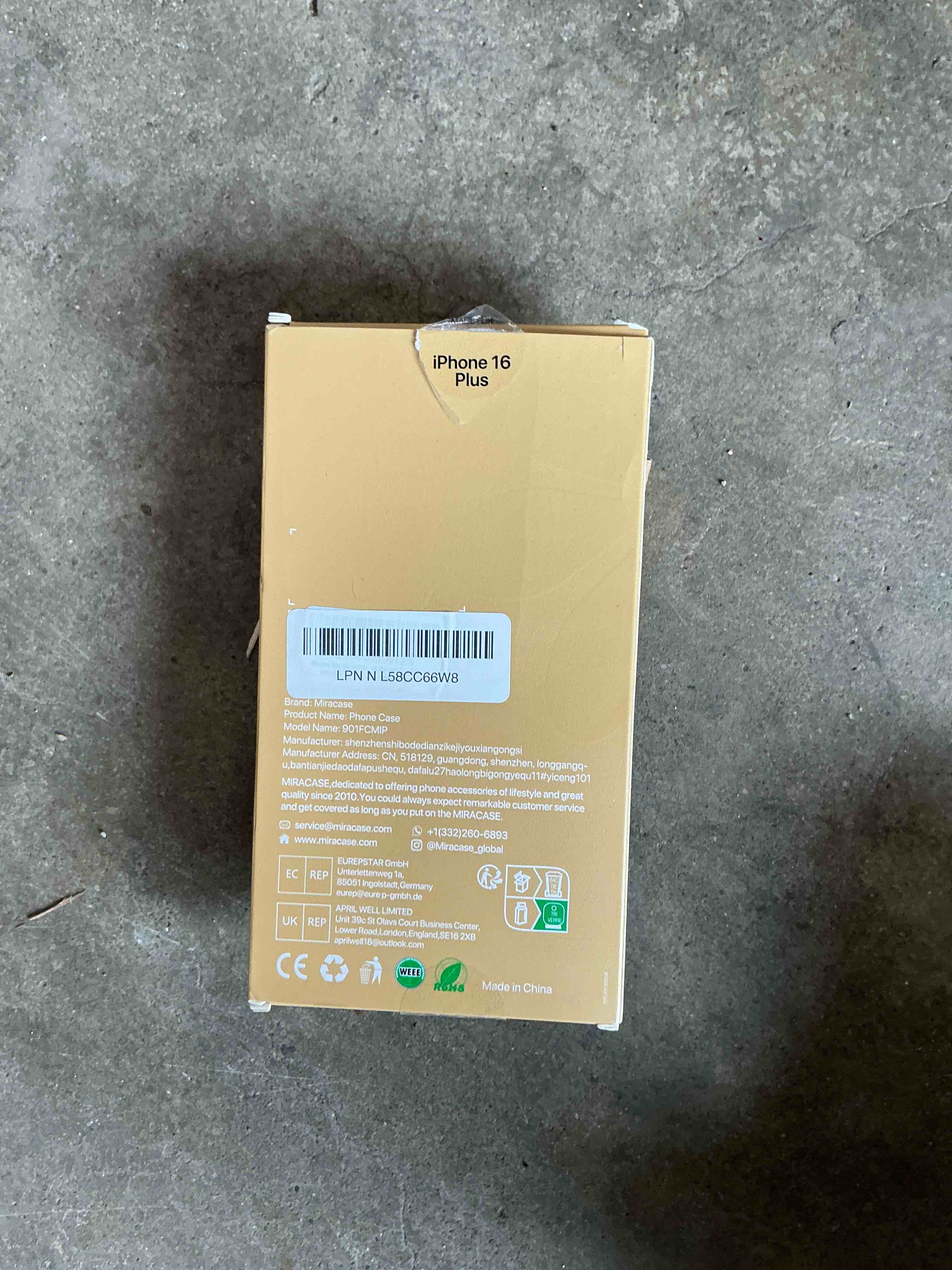 Condition photo showing New/Like New for Miracase Magnetic for iPhone 16 Plus Case Full-Body Phone with Built-in Glass Screen Protector, [Compatible with MagSafe] Military Drop Proof 16 Plus Cover Bumper 6.7 inch, Black iPhone 16 Plus Magnetic Classic Black