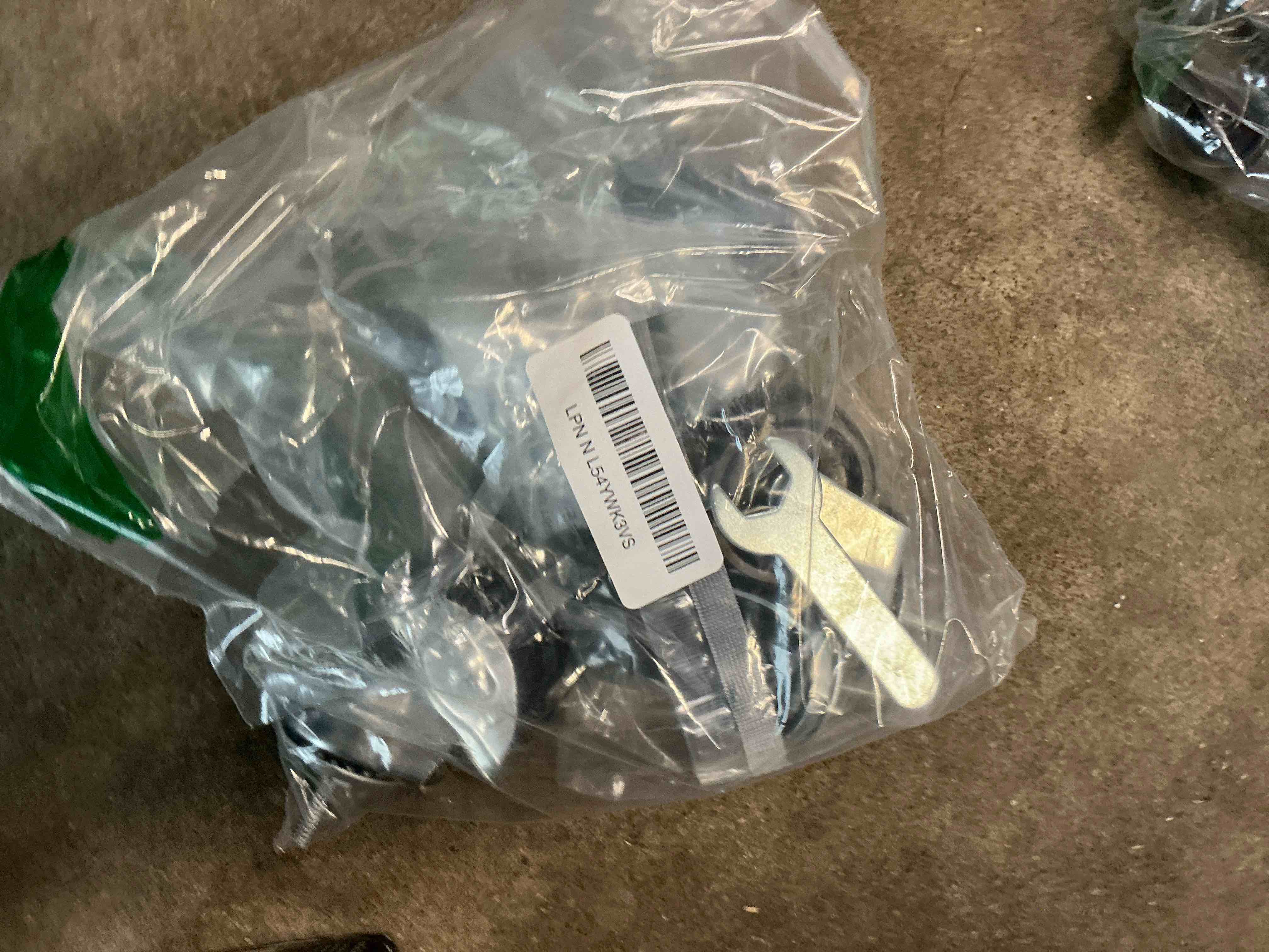 Condition photo showing Good Condition for Casters for Wire Shelving, Stem Casters Set of 4, Caster Wheels 1/4 inch Threaded Stem, Replacement Wheels for Rolling Cart, Shelving Parts Rubber Caster Wheels 2 inch 2 inch caster wheels