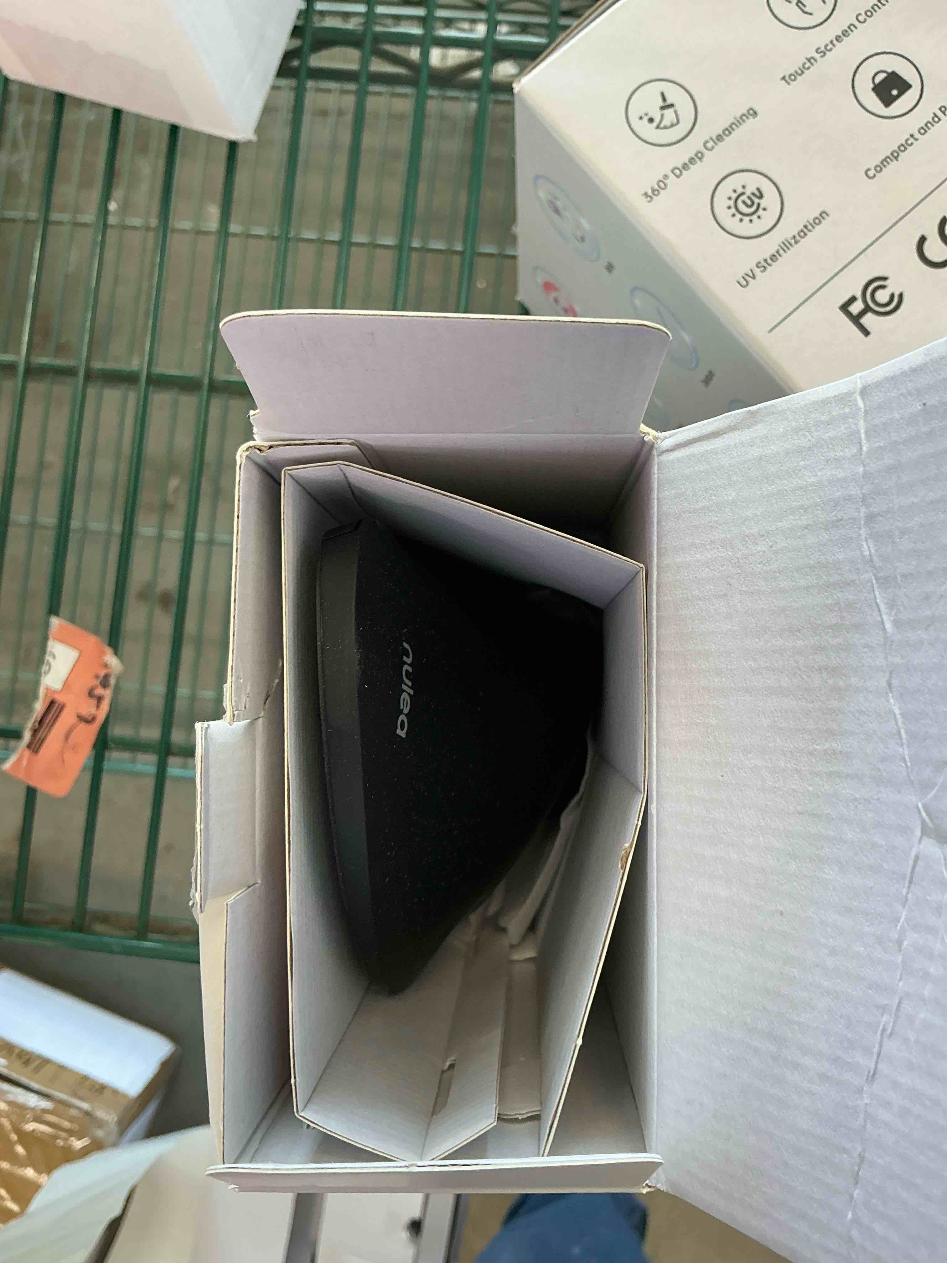 Condition photo showing Good Condition for Nulea Wireless Ergonomic Trackball Mouse, Rechargeable, Bluetooth Rollerball Mouse, 44mm Index Finger Trackball, 5 Adjustable DPI, Compatible with PC, Laptop, Mac A-Red