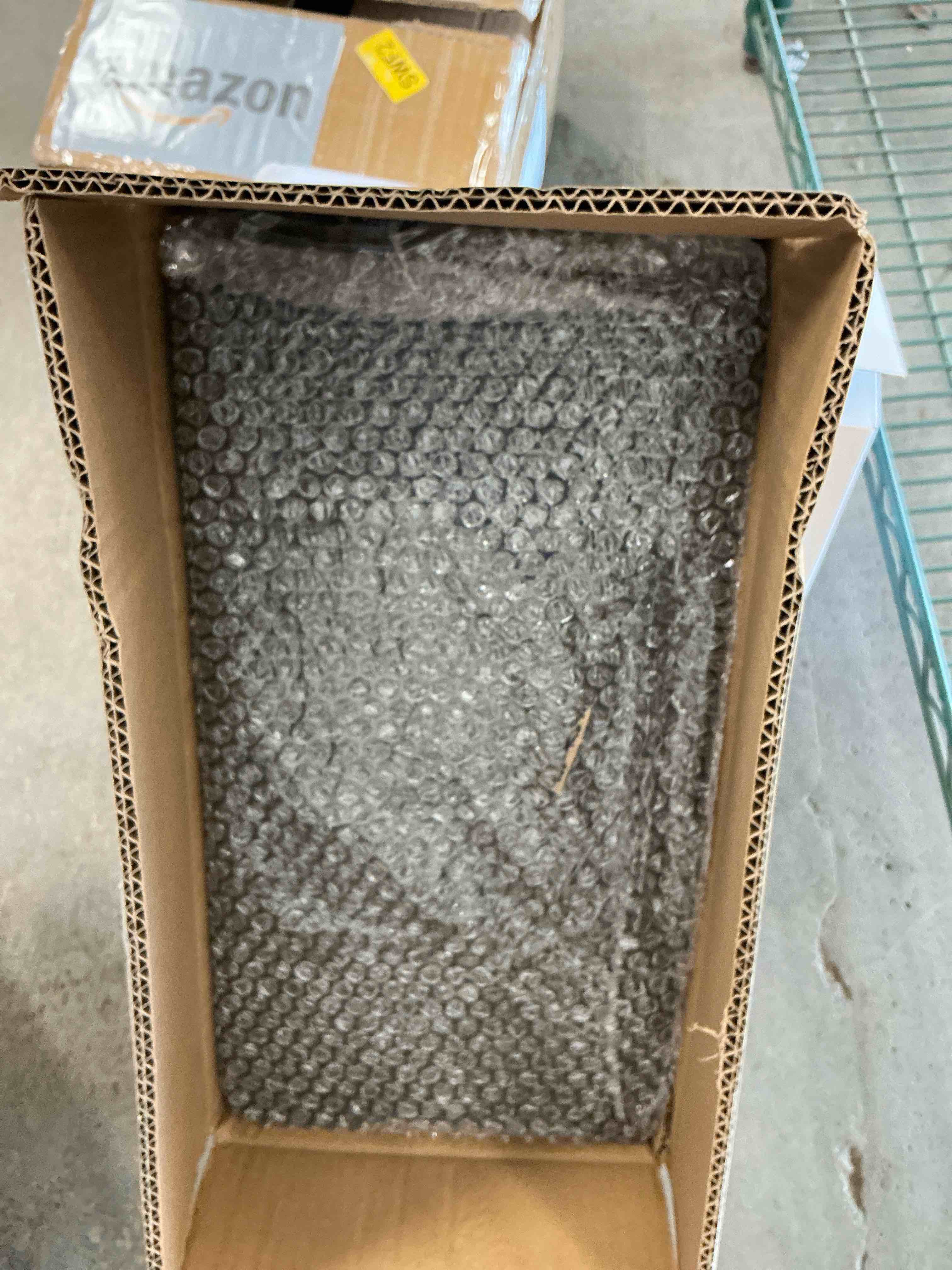 Condition photo showing New/Like New for Black Blanket Ladder with Top Shelf for the Living Room - 67in Decorative Wooden Blanket Holder, 5 T