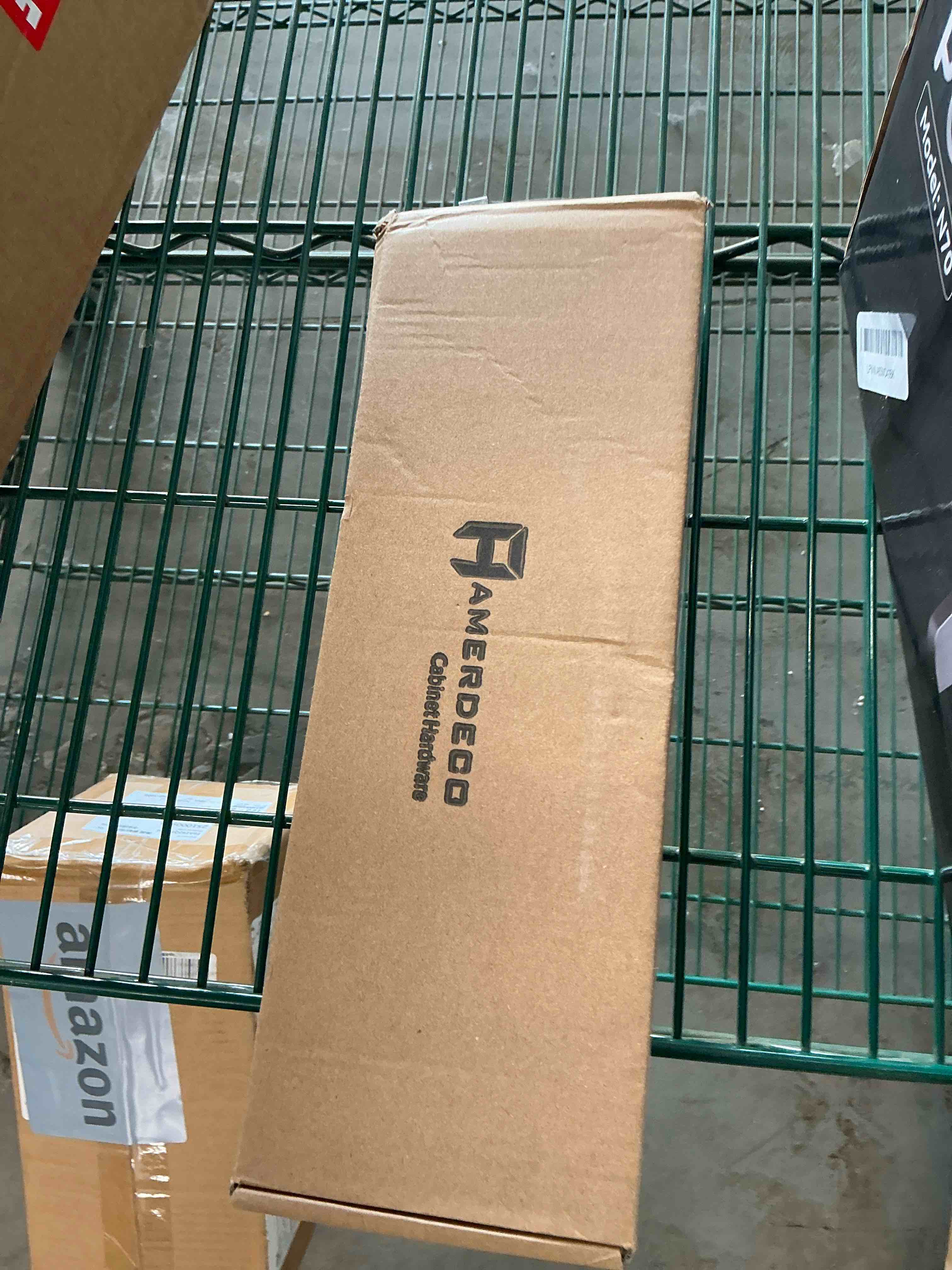 Condition photo showing New/Like New for Amerdeco 10 Pack Brushed Satin Nickel Cabinet Pulls 10 Inch(254MM) Hole Centers Kitchen Cabinet Handles Cabinet Hardware Kitchen Handles for Cabinets Cupboard Handles Drawer Pulls ZH0060 10"/254MM Hole Center 10 Pack Brushed Satin Nickel