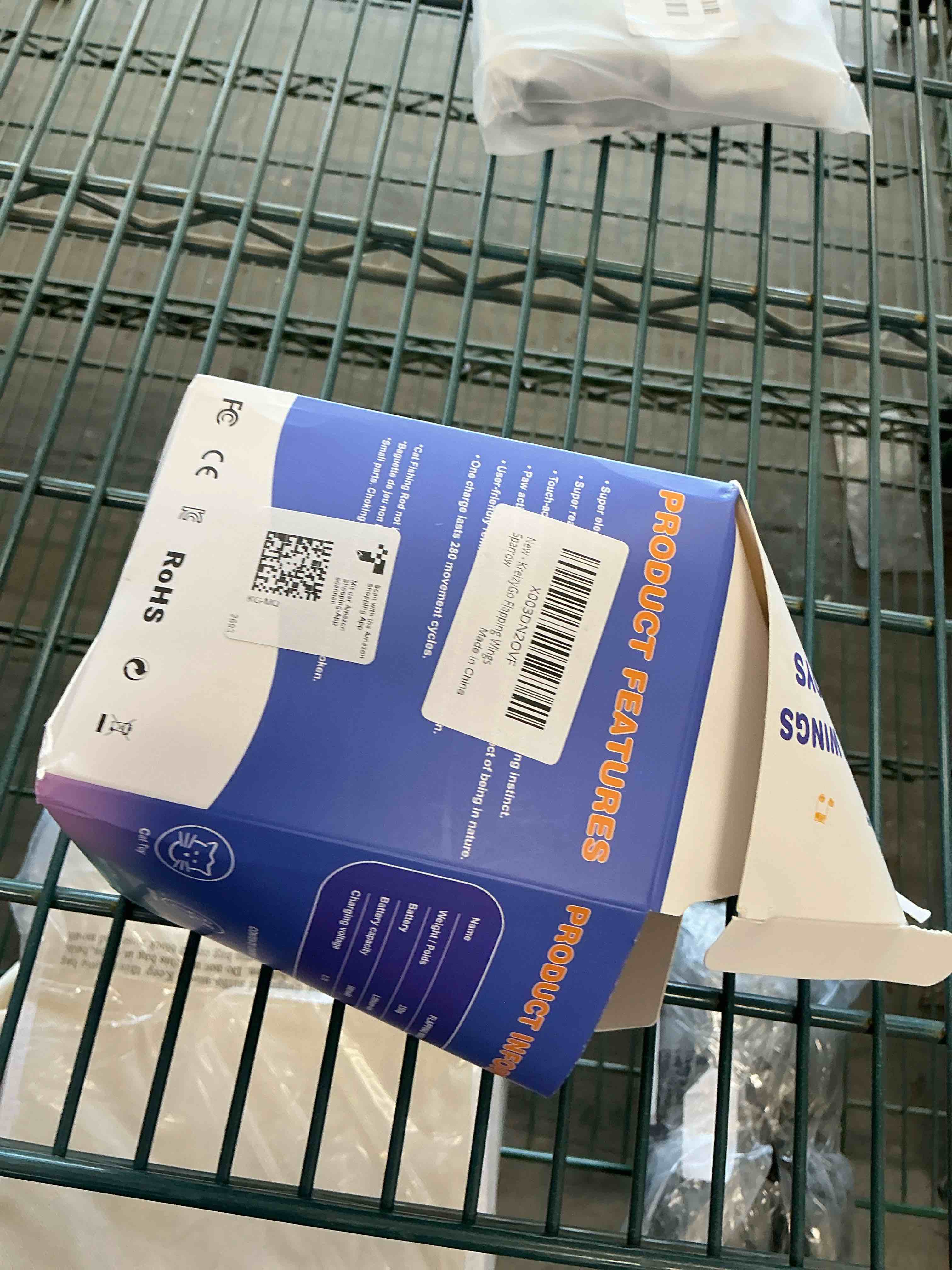 Condition photo showing Good Condition for Cat Toys, Flapping Wings Sparrow, No Flying, Chirping Bird Interactive Catnip Toy for Kitten or Small Dogs, Touch Activated, Rechargeable