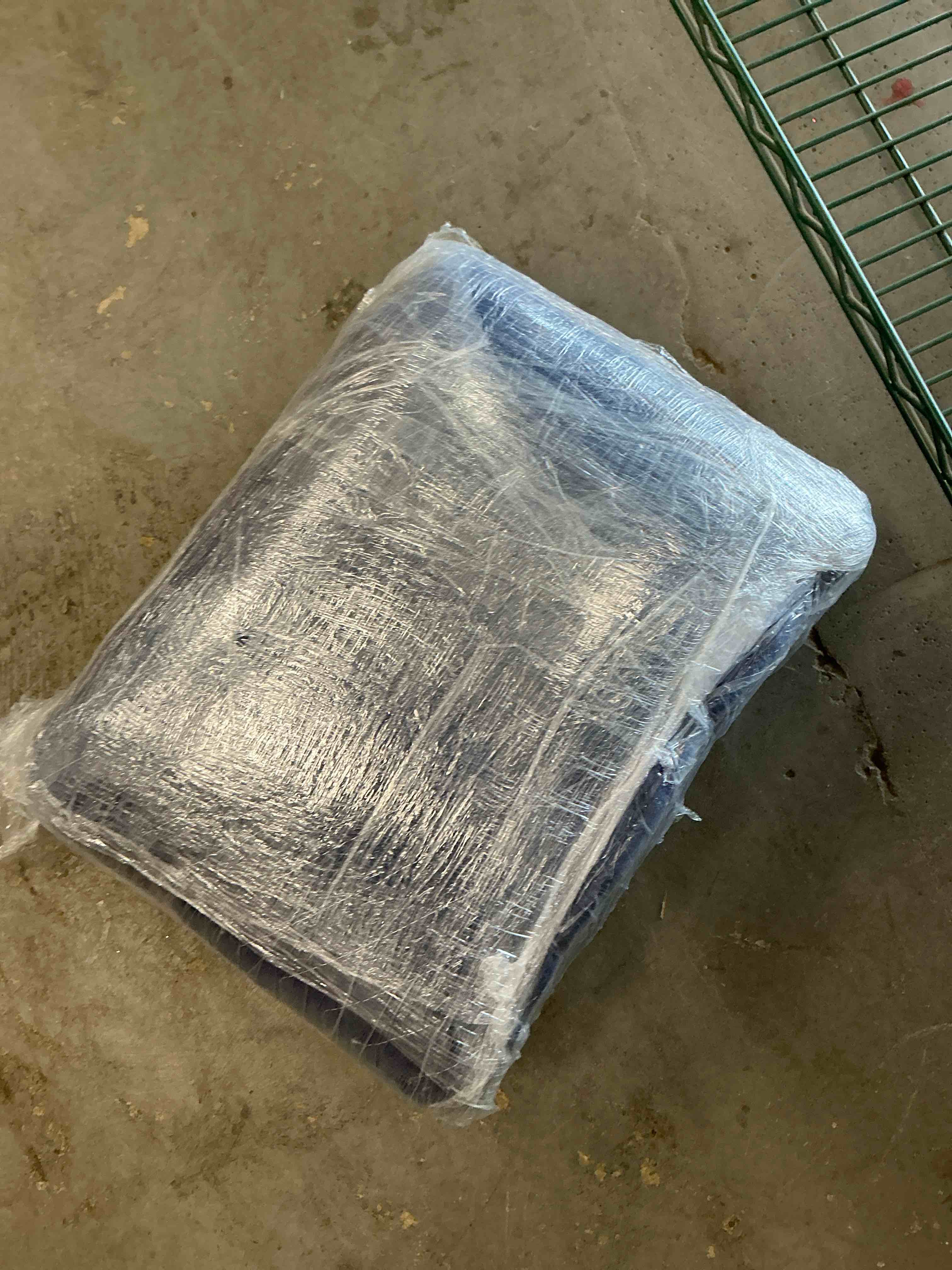 Condition photo showing New/Like New for 2 Pack Moving Blankets Heavy Duty 80"x72" Quilted Packing Blankets for Moving Furniture Padded Shipping Furniture Mover Blue