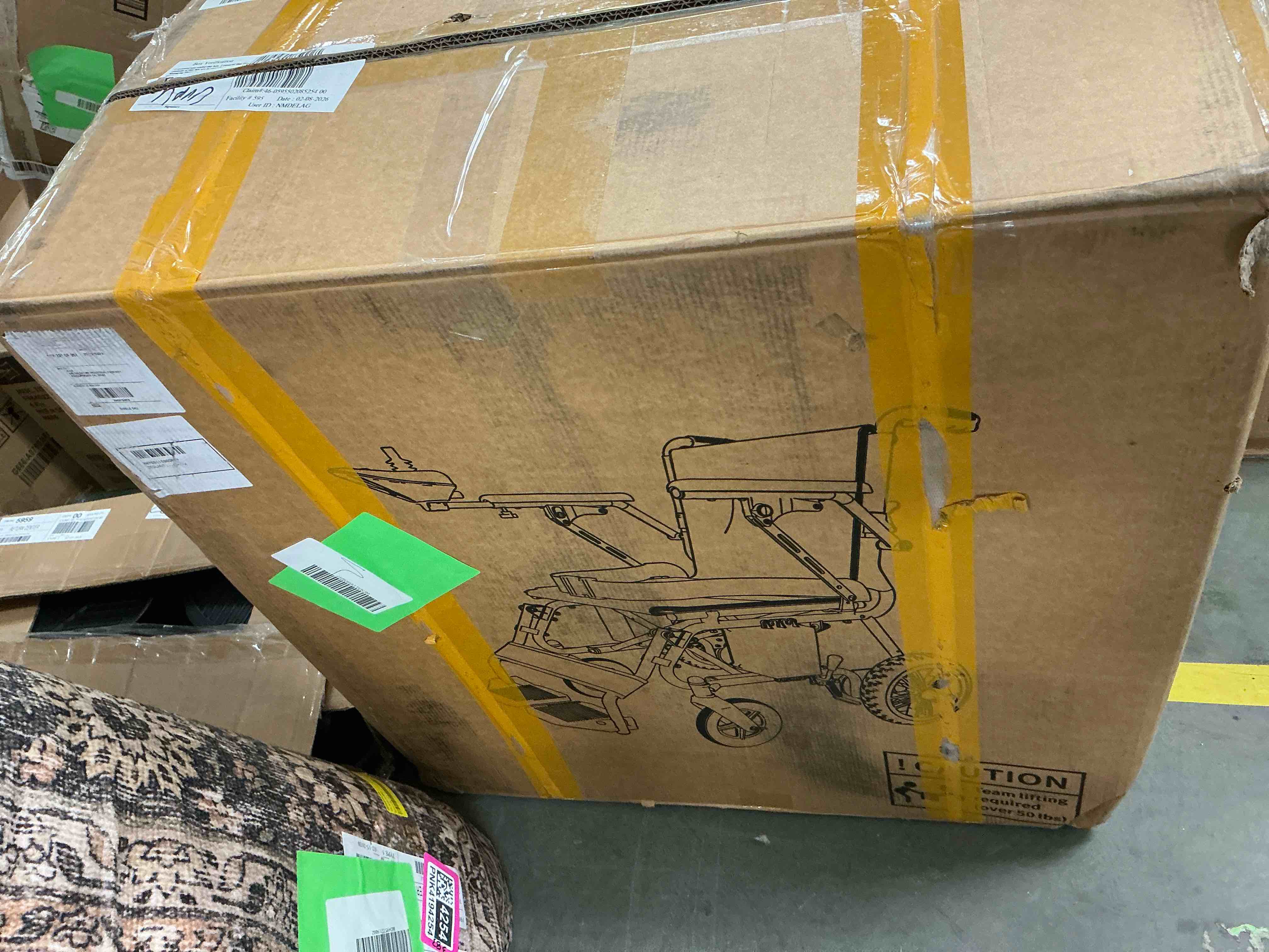 Condition photo showing New/Like New for COOLHUT Electric Wheelchair, 20+ Miles Long-Range (350LBS) Lightweight Portable Electric Wheelchair for Adults, Smart Motorized Mobility Scooter with 360° Joystick, 8-Yeas Warranty