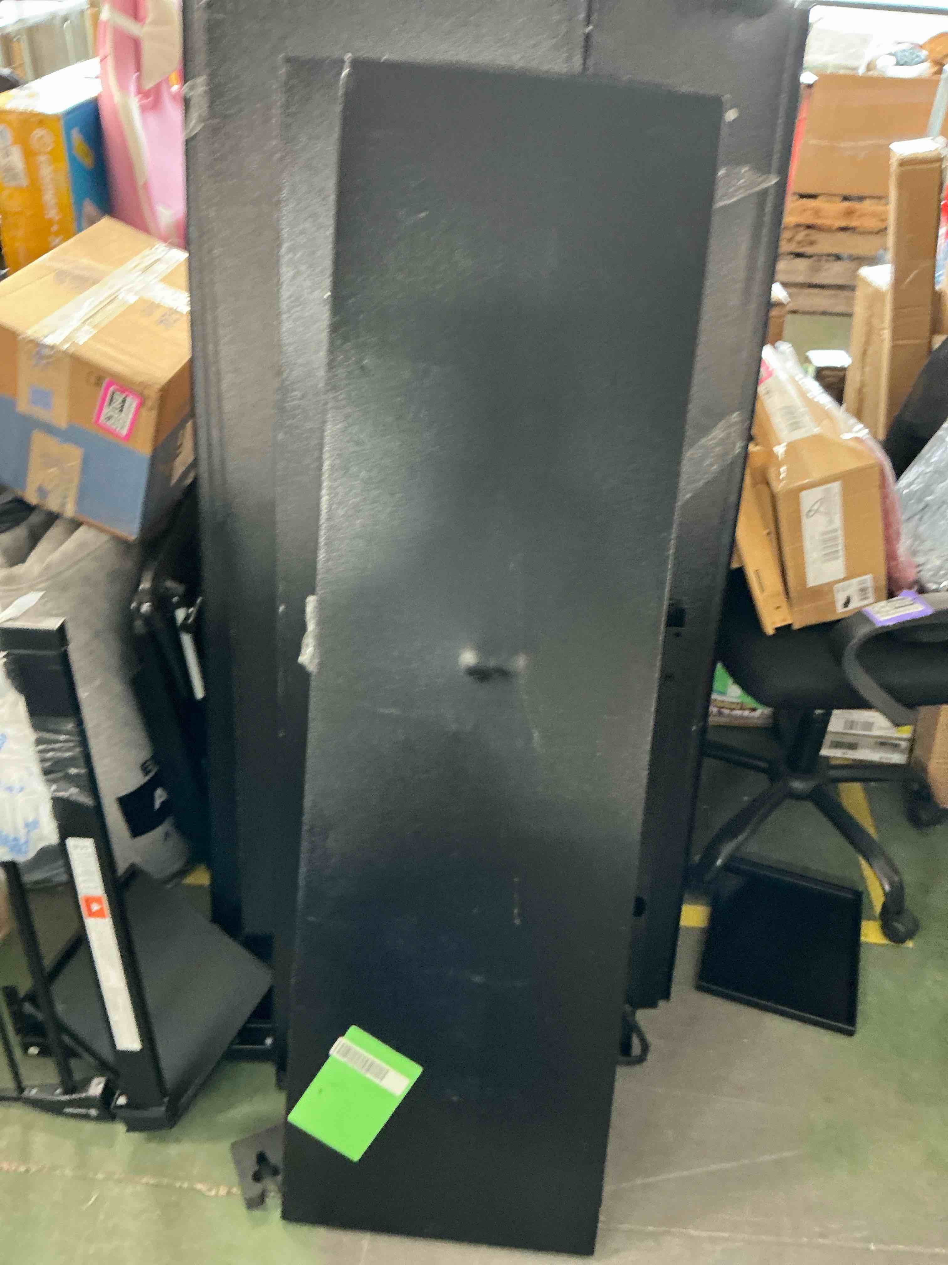 Condition photo showing As Is for 30-40 Large Gun Safe, Fingerprint Gun Safe for Gun Pistols with LCD Keypad & Gun Rack, Unassembled Long Gun Cabinet for Shotguns with Mute Function & Dual Alarm
