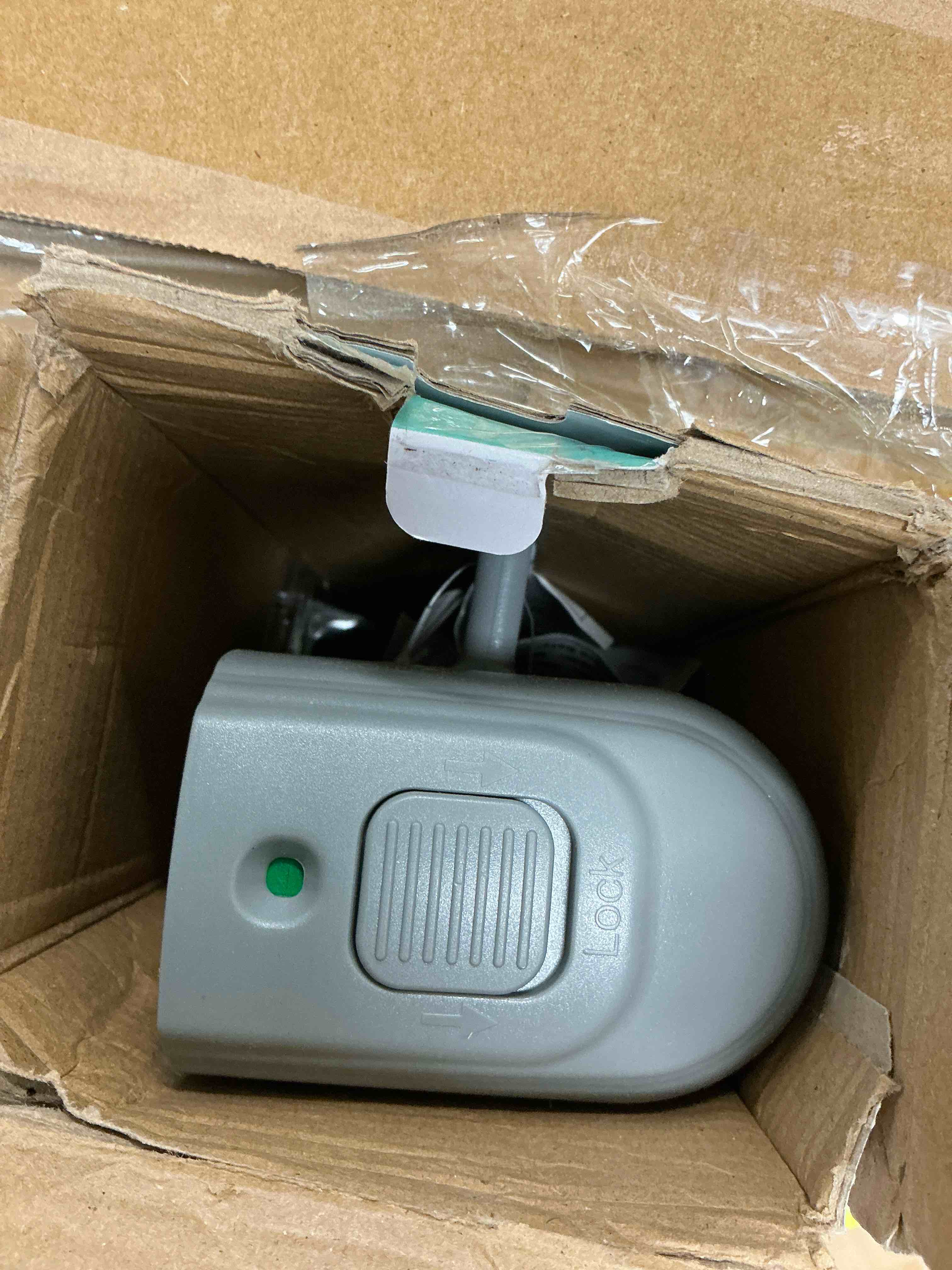 Condition photo showing New/Like New for Retractable Mesh Baby Gate, Safety Gates for Stairs Doorway, 33''Tall Extends to 71''Wide, Gray