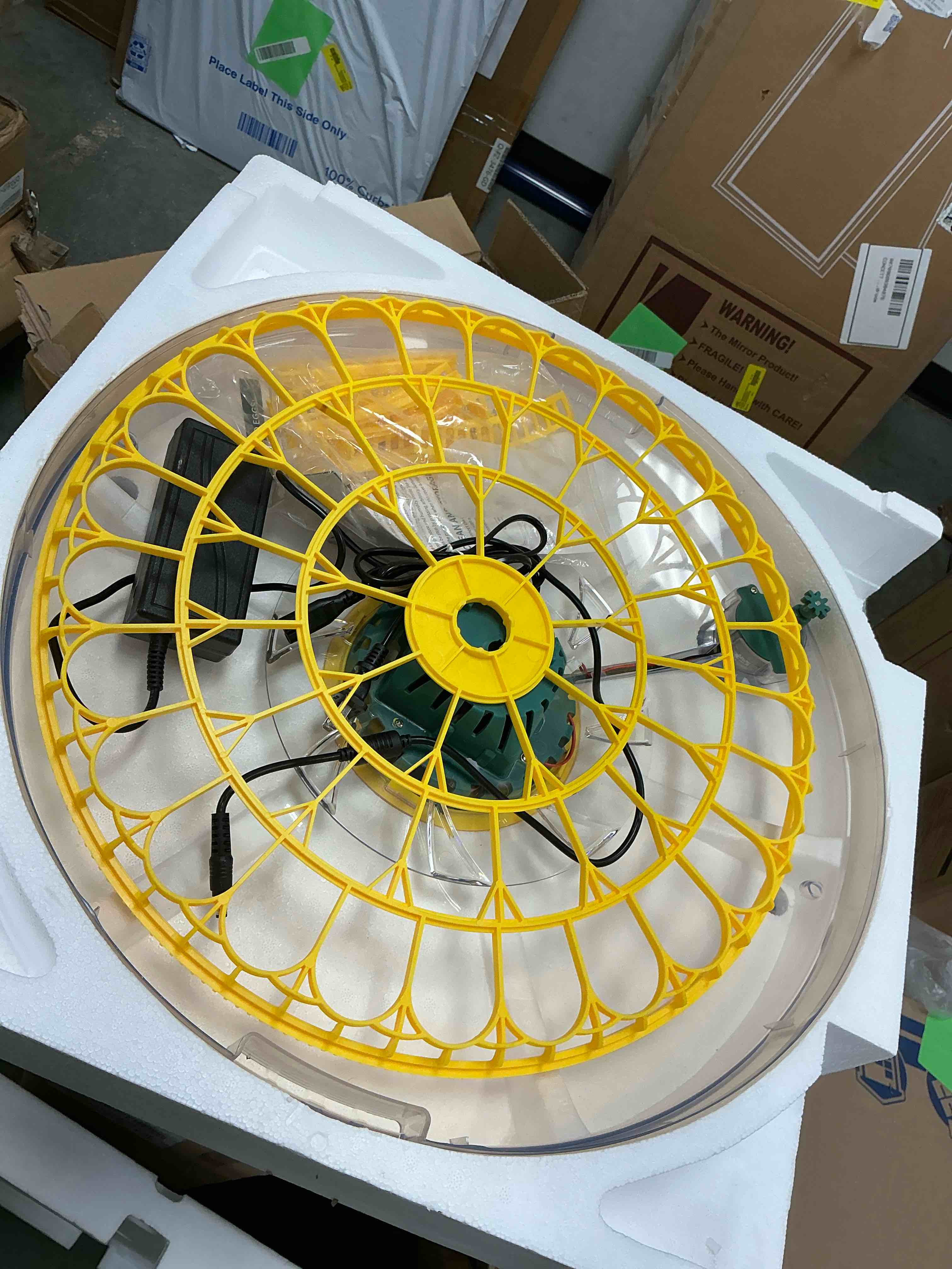 Condition photo showing Good Condition for BN-LINK 52 Egg Incubator with Automatic Egg Turning and Temperature Control, Smart Egg Incubator with Humidity Display, LED Candler & Sink, Hatching Chicken Duck Quail Bird