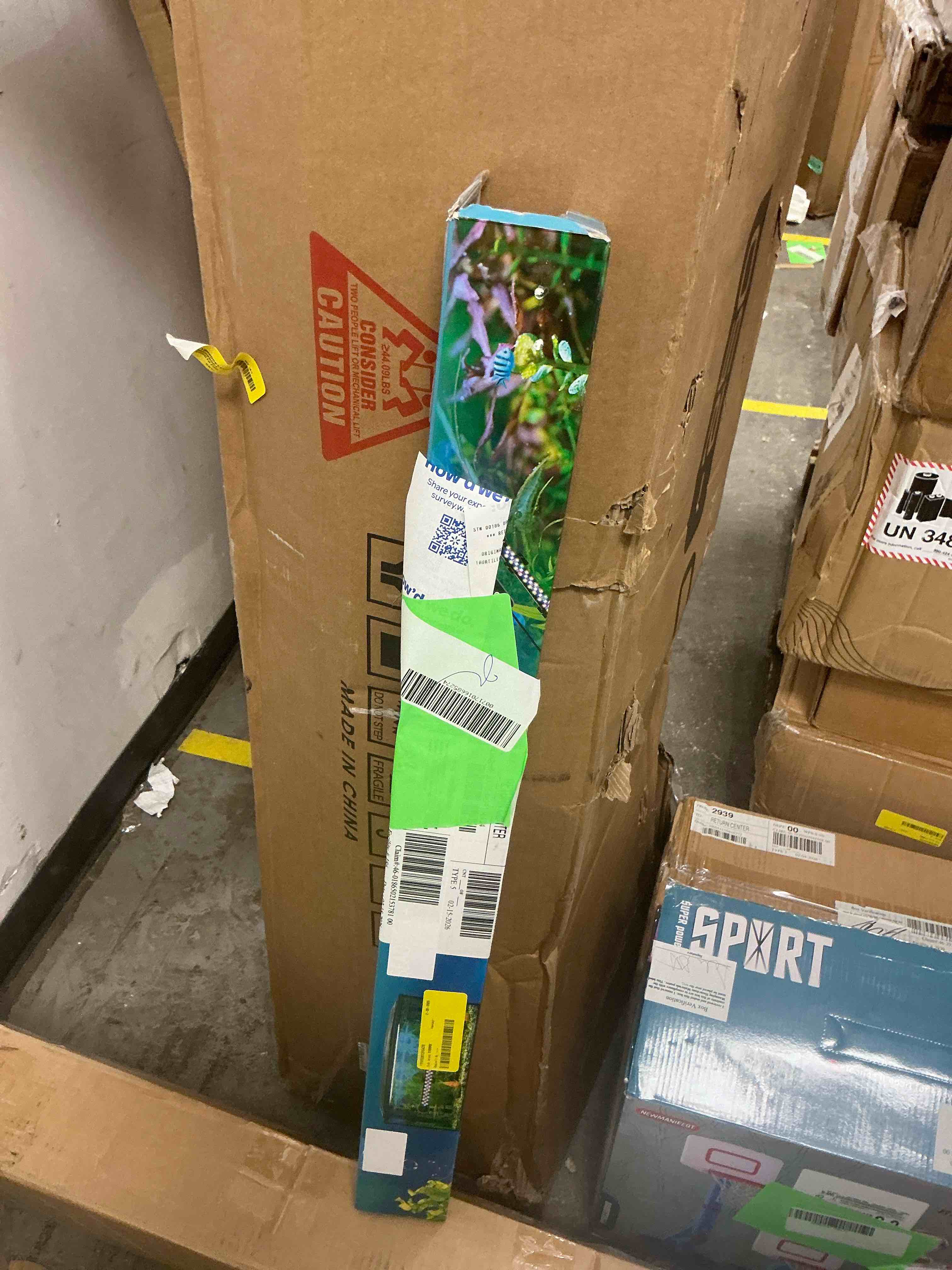 Condition photo showing Good Condition for Tawatiler 24/7 Mode Submersible LED Aquarium Light  16W Full Spectrum Hidden Fish Tank Light with 3 Rows Beads 7 Colors Auto on off Sunrise-Daylight-Moonlight  Adjustable Timer Brightness