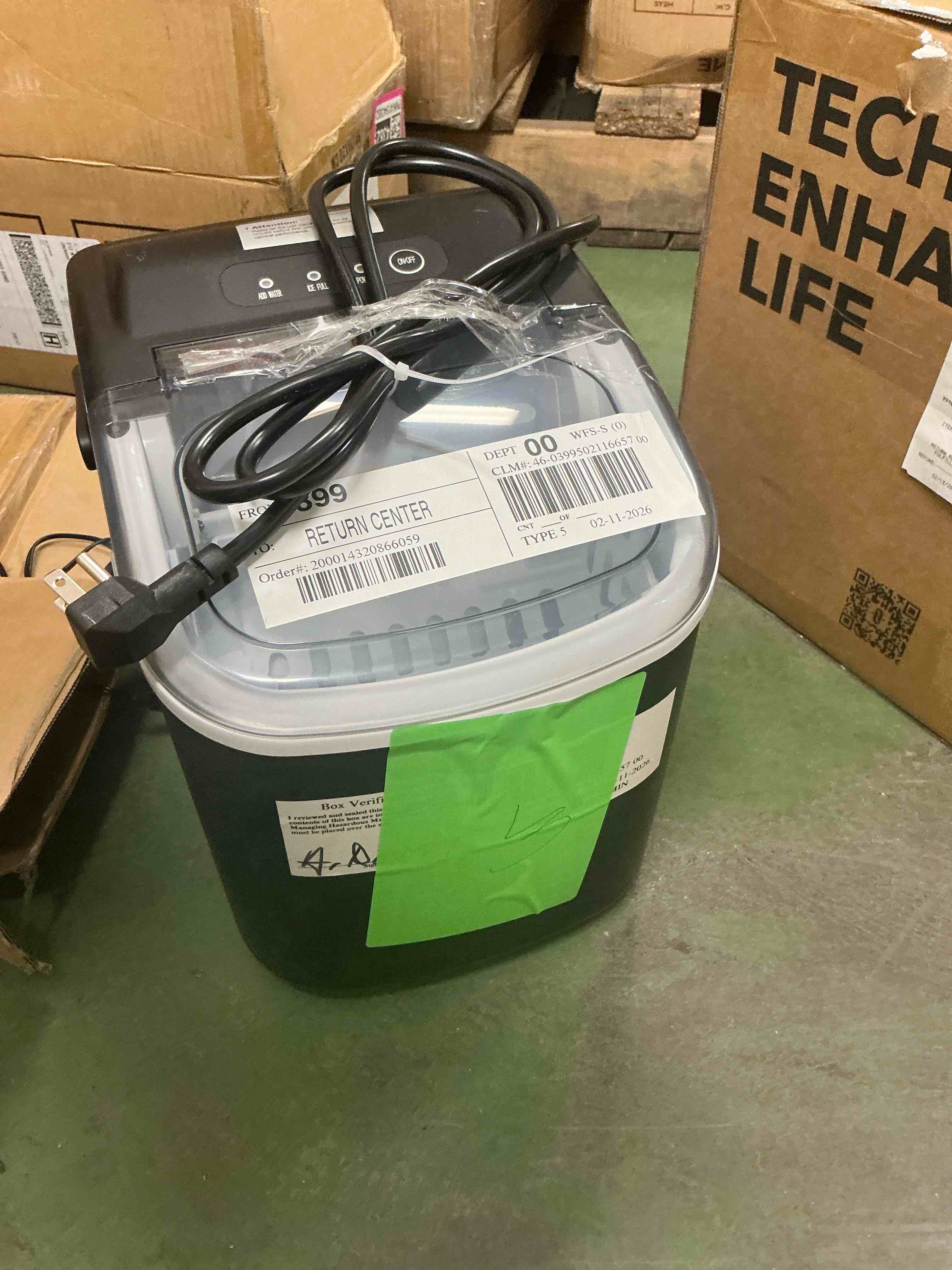 Condition photo showing Good Condition for Simzlife 26 lbs/24H Countertop Ice Maker Machine  9 Bullet-Shaped Ice in 6 Min  Auto-Cleaning