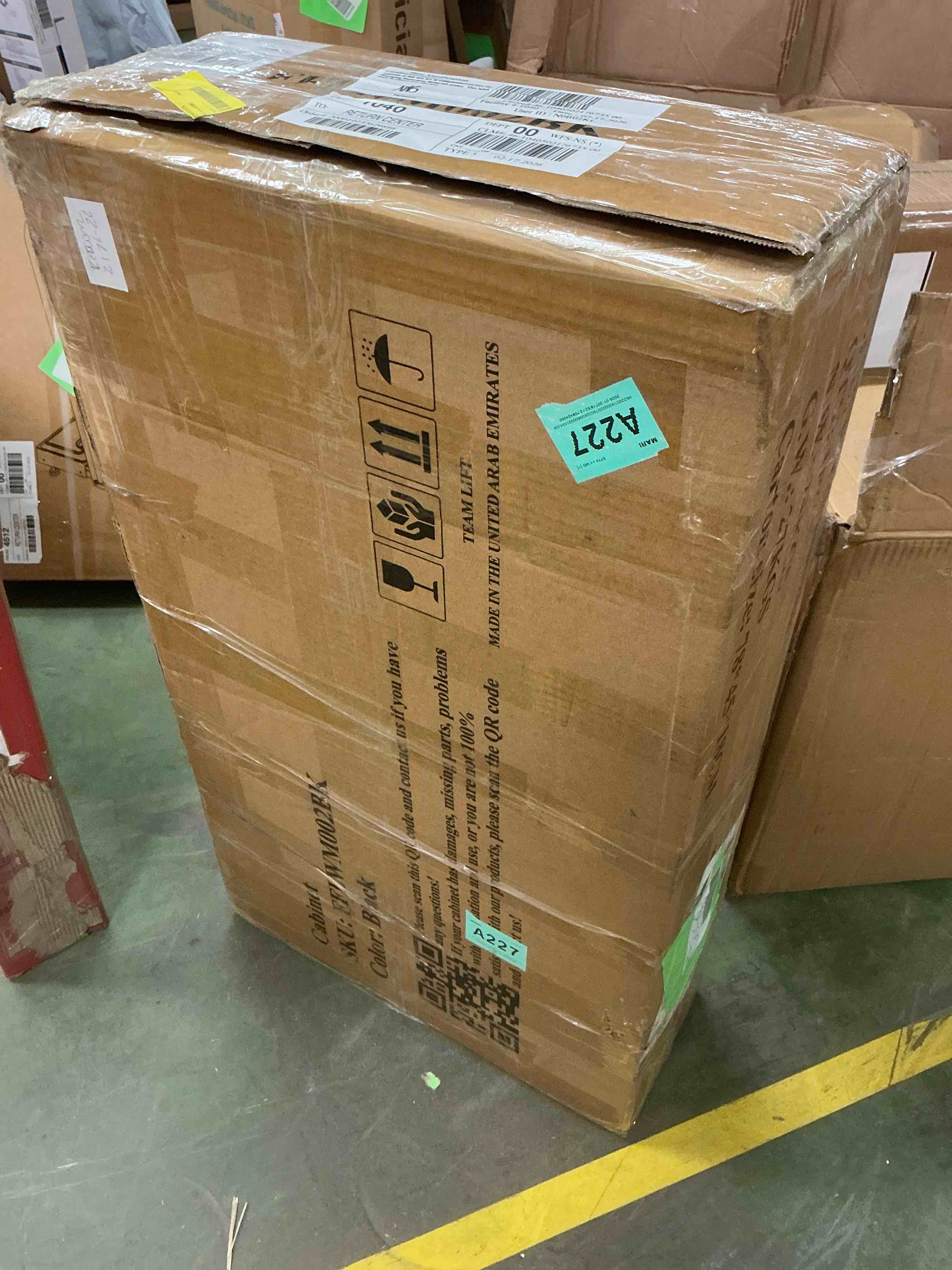 Condition photo showing New/Like New for Dressers for Bedroom, Heavy Duty 4-Drawer Wood Chest of Drawers, Modern Storage Bedroom Chest for Kids Room, Black Vertical Storage Cabinet for Bathroom, Closet, Entryway, Hallway, Nursery, L2027