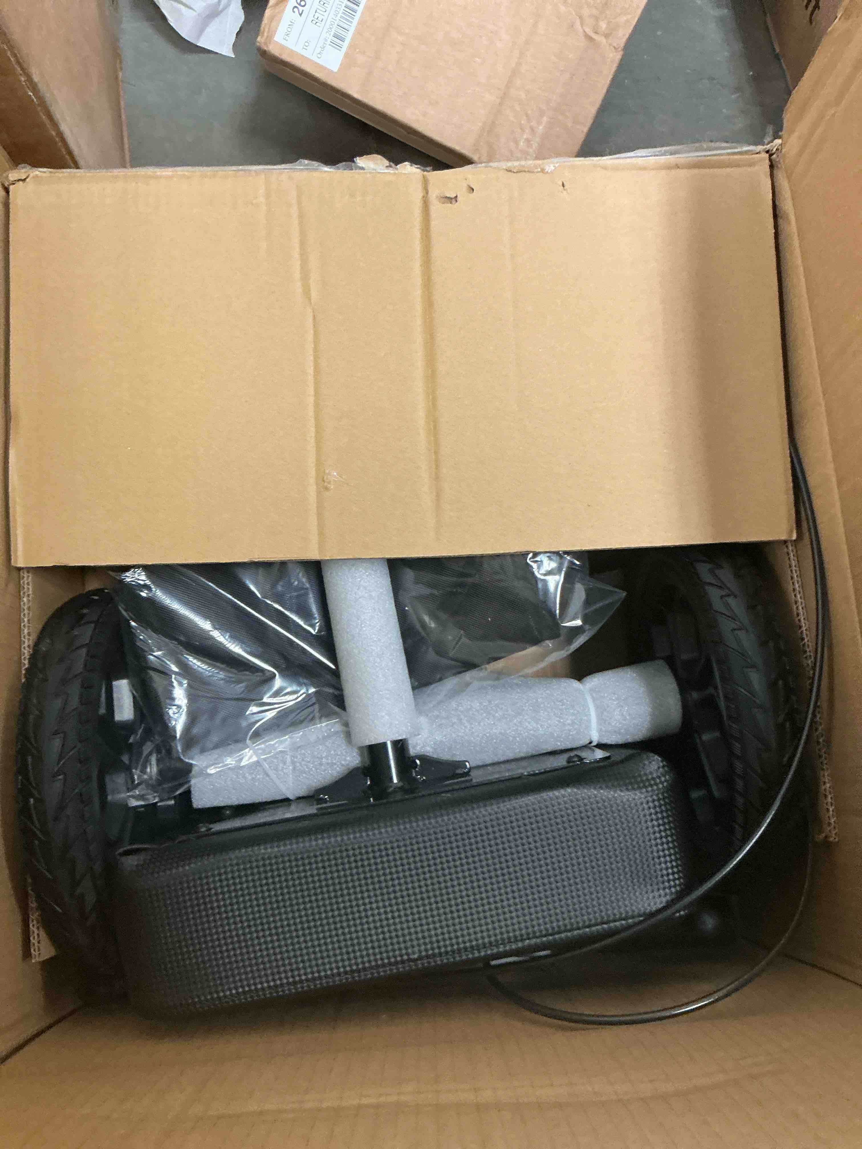 Condition photo showing New/Like New for ZENART All-terrain Knee Scooter Foldable Walker for Foot Injuries Adult Crutch Alternative,Black