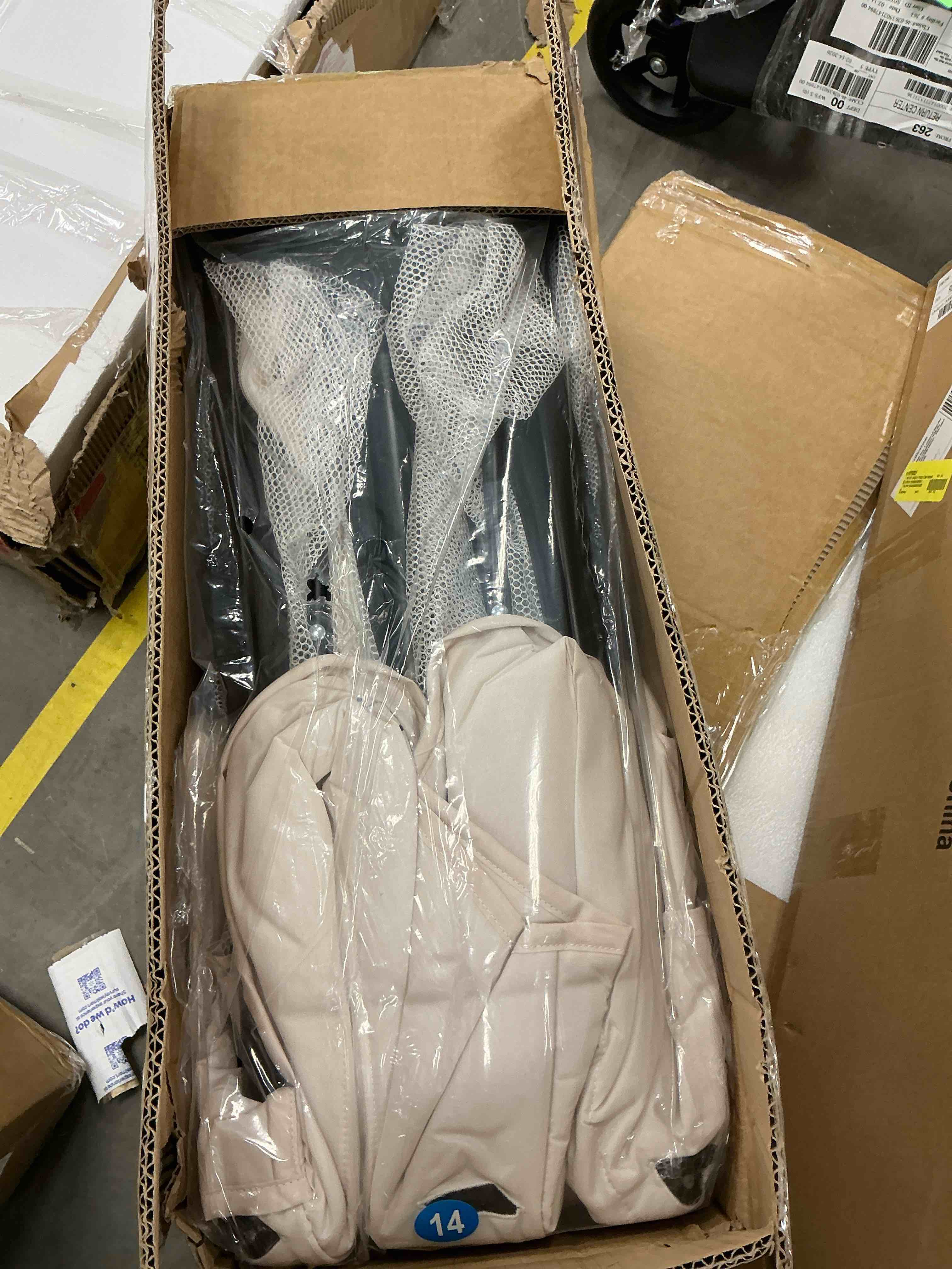 Condition photo showing New/Like New for G TALECO GEAR Baby Playpen with Mat, Foldable Playpen for Babies and Toddlers, Portable Travel Play Yard, 50"x50", Gray