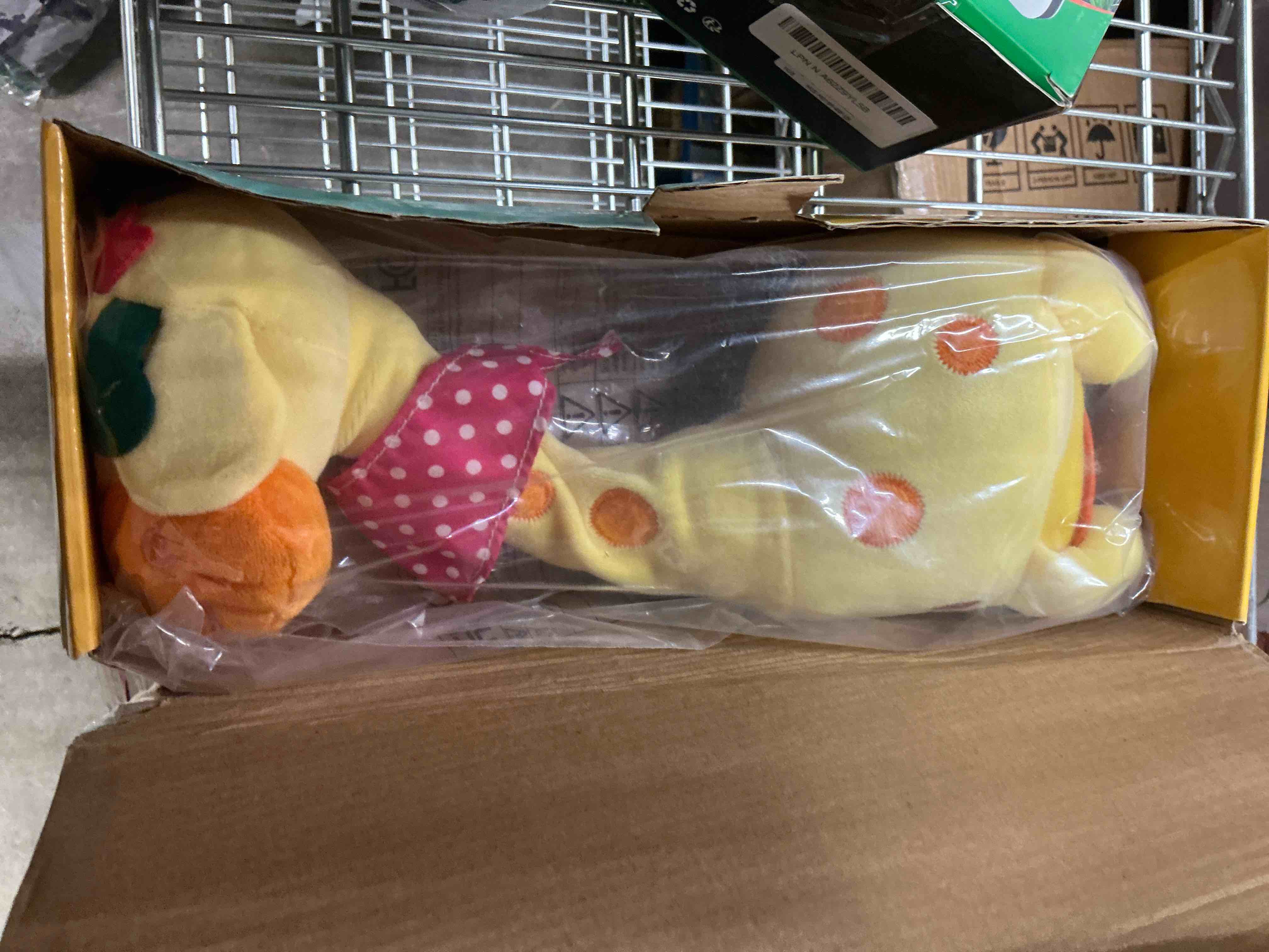Condition photo showing New/Like New for emoin dancing talking giraffe baby toy, adjustable volume baby giraffe toys singing 10 children's songs singing mimicking recording repeating what you say for toddlers dancing giraffe toy