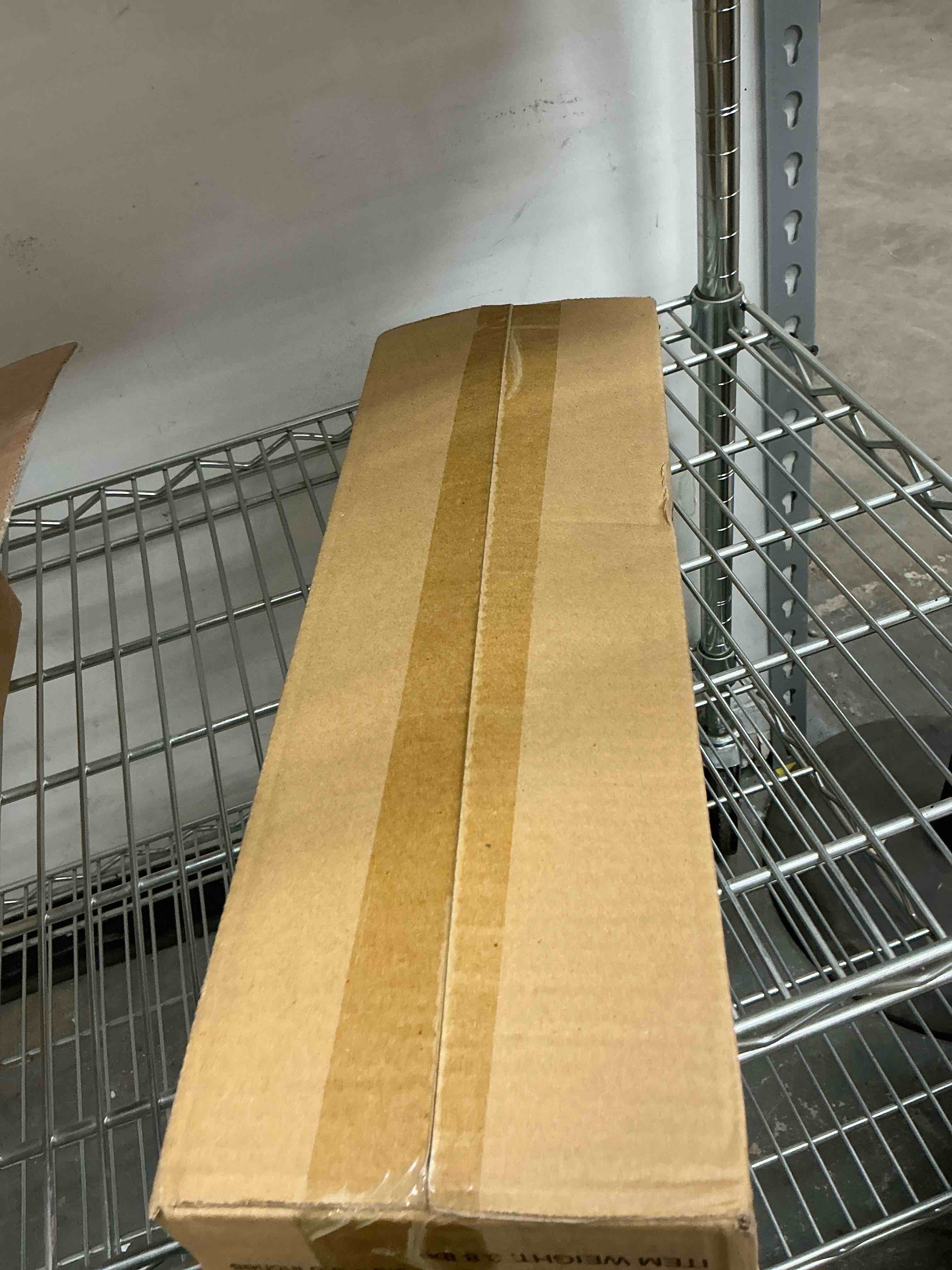 Condition photo showing New/Like New for BAYKA Wall Shelves for Bedroom Decor, Floating Wall Shelves for Living Room Kitchen Storage, Wall Mounted Rustic Wood Floating Shelves for Kids Books, Corner Shelves for Bathroom(Brown?Set of 3) F. Carbonized Brown Board & Black Brackets 3-Piece Set