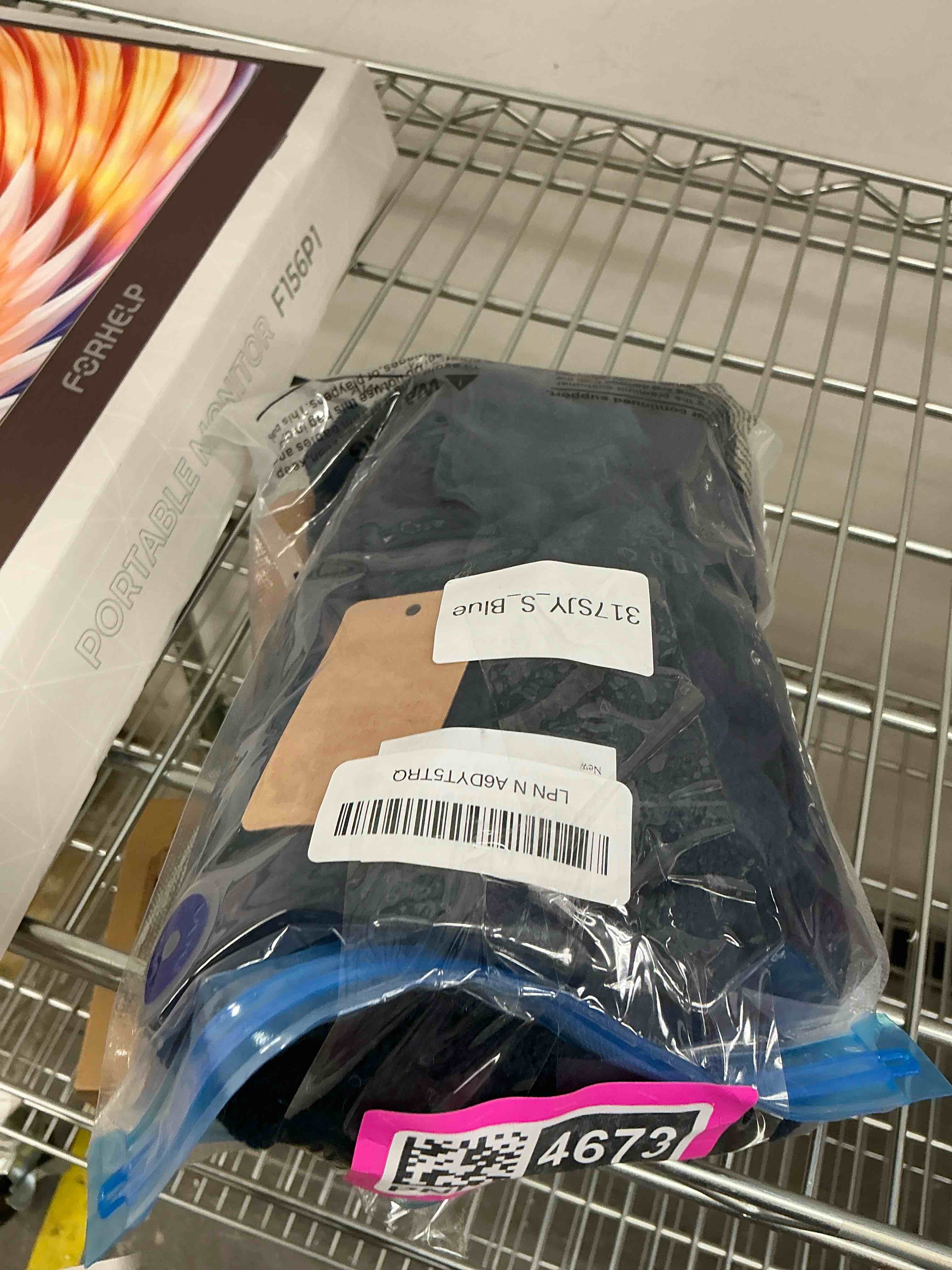Condition photo showing Good Condition for ROZKITCH Dog Winter Clothes, Pet Windproof Warm Cold Weather Jacket Vest Cozy Jumpsuit Apparel Outfit Clothes for Small Medium Dog Walking Hiking Sleep Blue S S(Back Length:16") Dark Blue
