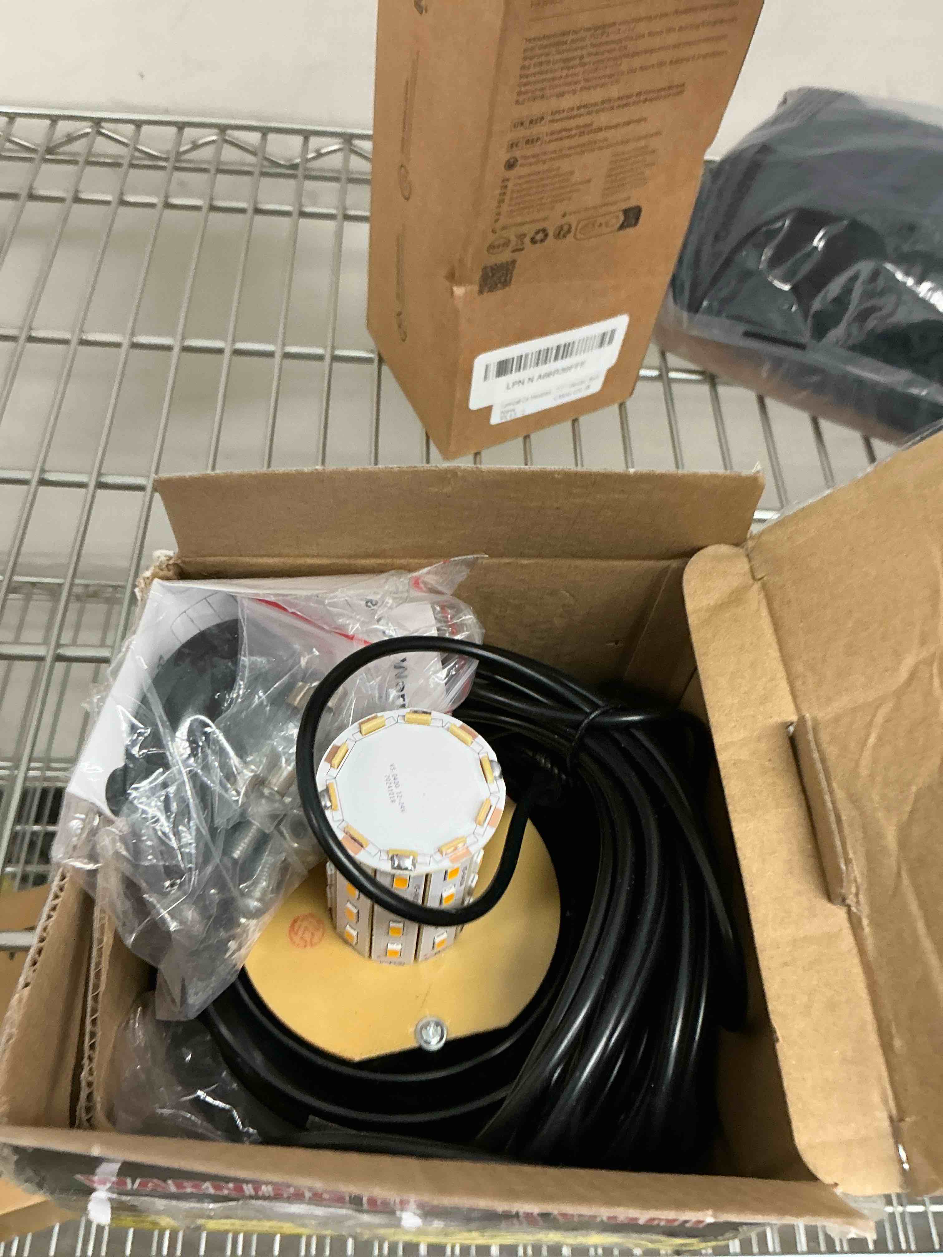 Condition photo showing Good Condition for LED Strobe Light, 12V-24V Amber 40 LED Warning Safety Flashing Beacon Lights with Magnetic and 16 ft Straight Cord for Vehicle Forklift Truck Tractor Golf Carts UTV Car Bus