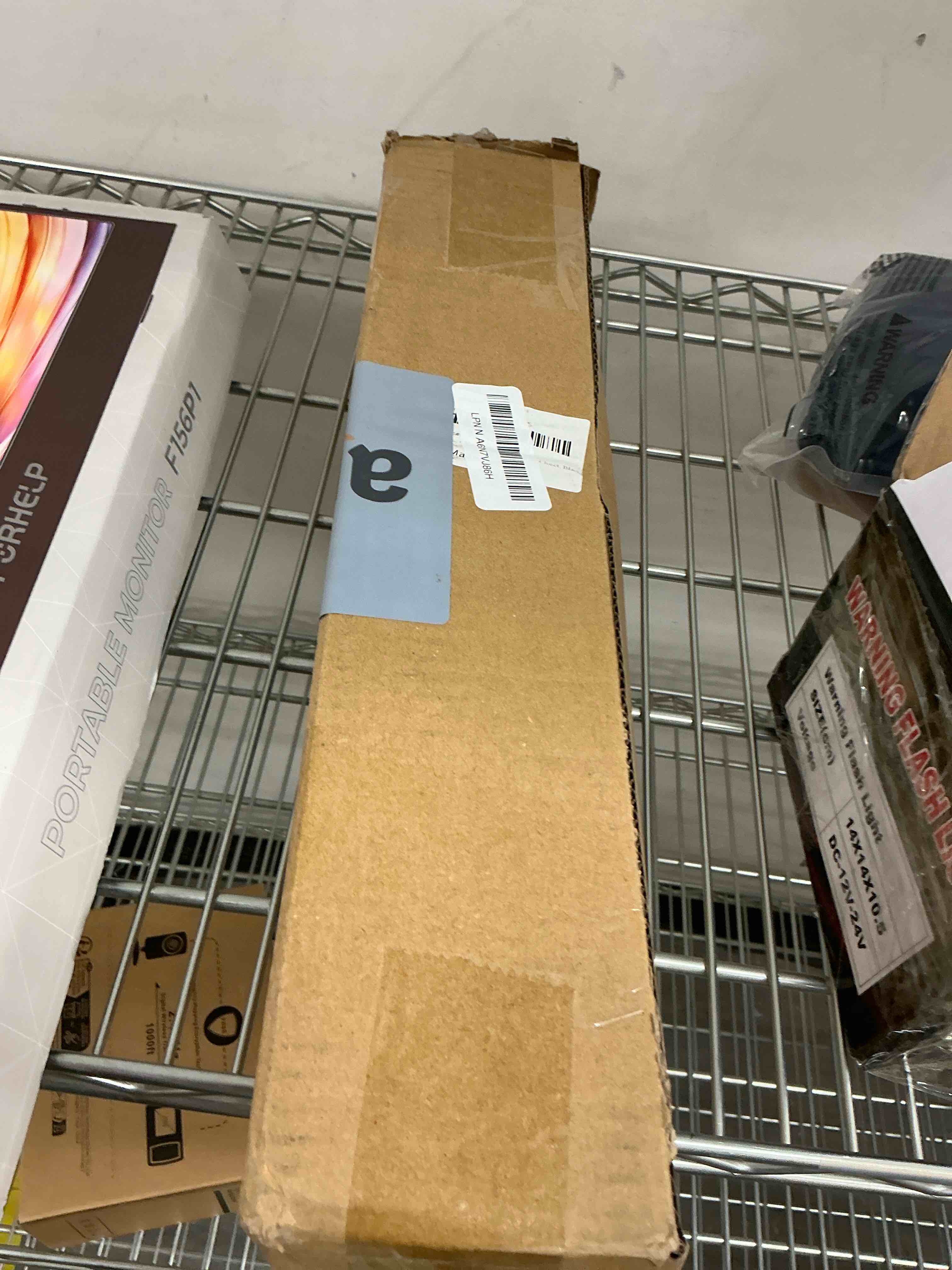 Condition photo showing New/Like New for Mavivegue Closet Rods for Hanging Clothes,17 to 57 Inches Stepless Adjustable Metal Closet Rod, Heavy Duty Tension Rod, Extra Long Tension Rod, Adjustable Curtain Rod, for Closet, Black 17-57 IN Black