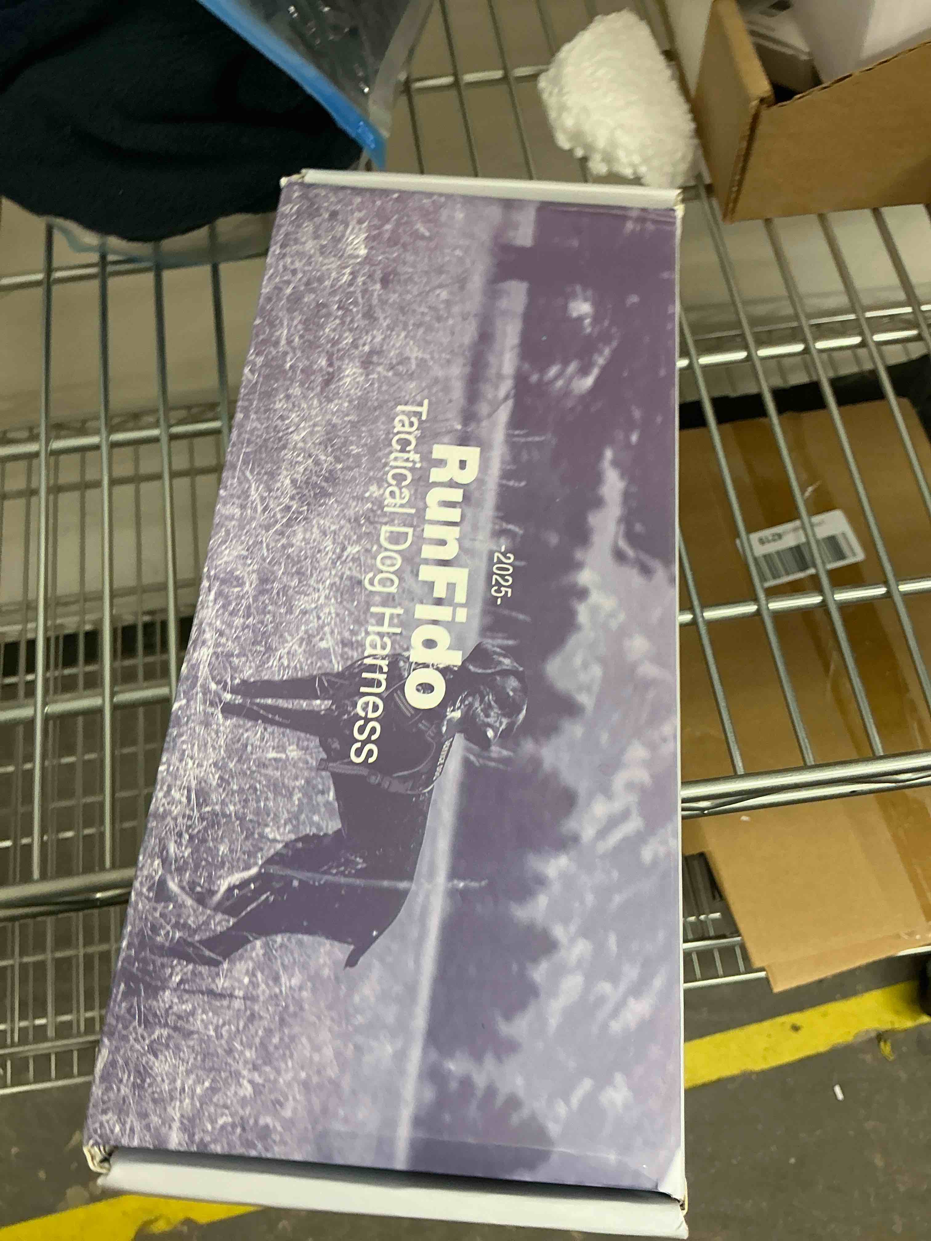 Condition photo showing Good Condition for Dog Harness for Large Dogs Heavy Duty, Tactical No Pull Dog Harness with Molle System, Easy On and Off Service Dog Vest, Breathable Padded, Adjustable Reflective Pet Vest for Walking Hiking Training L(Neck:18-24",Chest:25-36"),45-80 lbs Green