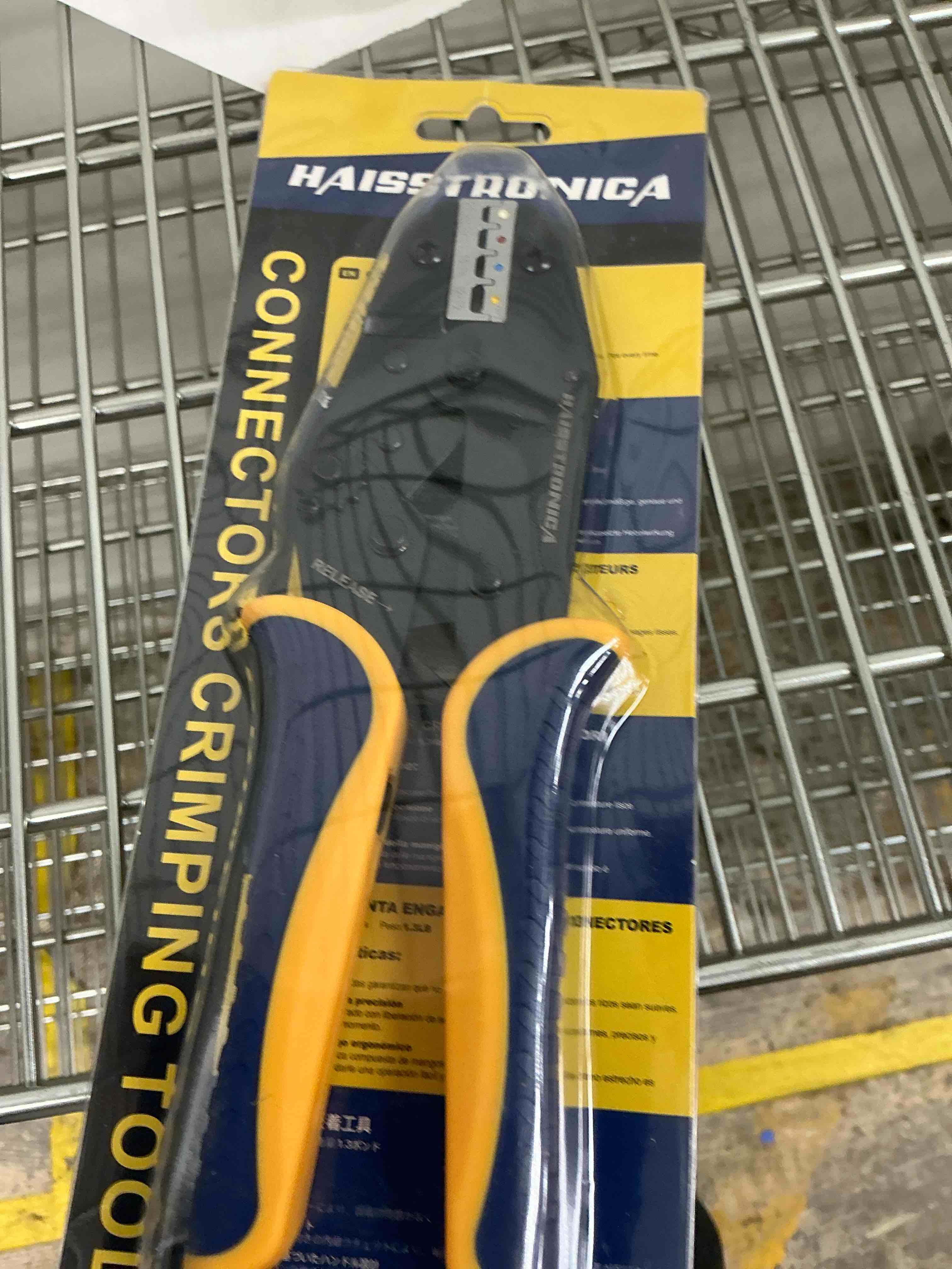 Condition photo showing New/Like New for haisstronica Crimping Tool For Heat Shrink Connectors-AWG 26-10 Ratchet Wire Terminal Crimper-Ratcheting Crimper Tools-Available For Insulated Nylon Connectors and Electrical Wire Connectors HS-8327