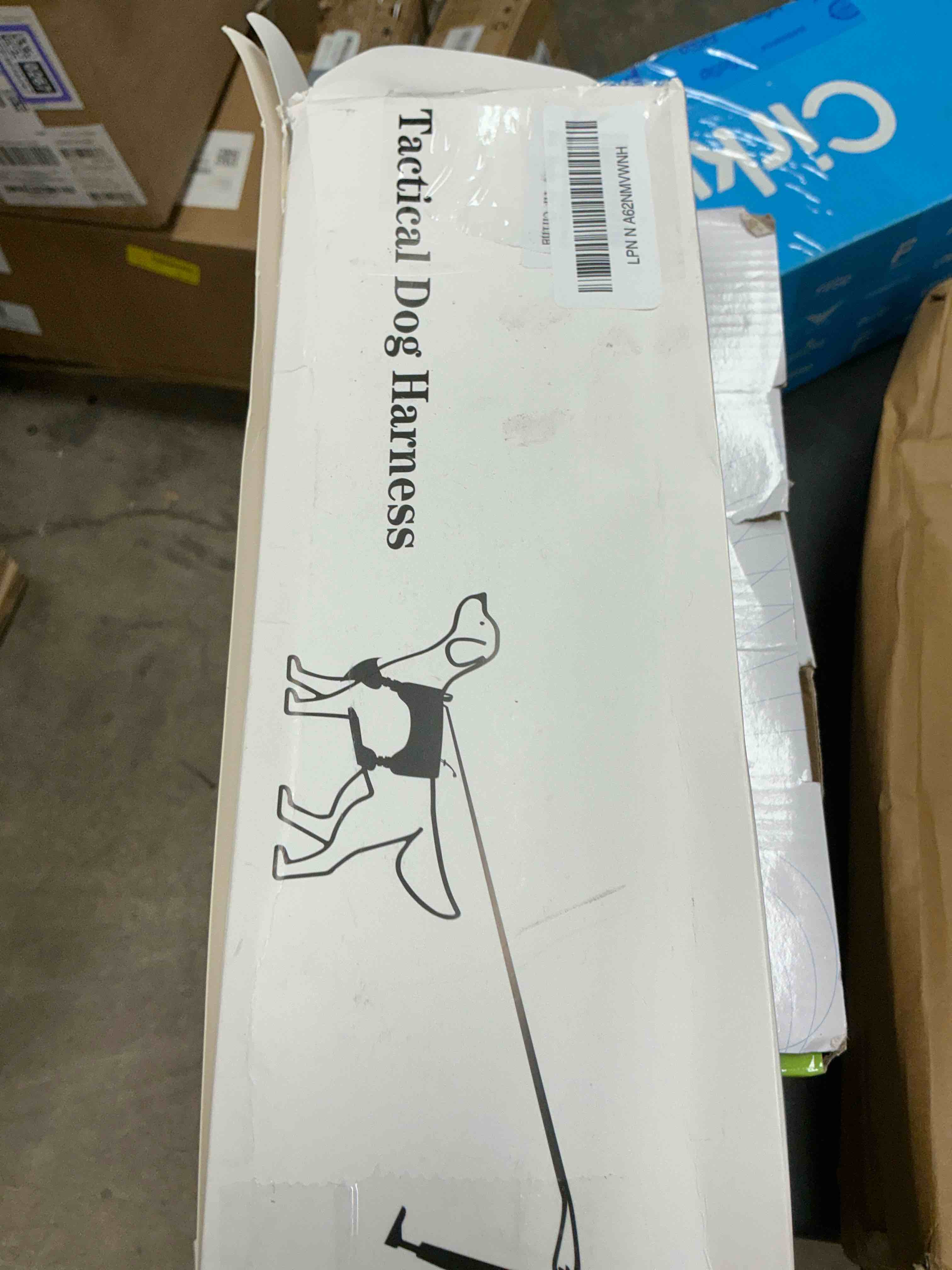 Condition photo showing New/Like New for Hotsky Tactical Dog Harness No Pull?Adjustable Service Dog Vest Reflective Military Pet Harness with Control Handle Molle Loop Panels for Training Walking Running(Purple Camo, M) Purple Camo M( Neck: 18''-23.5",Chest: 20"-27")