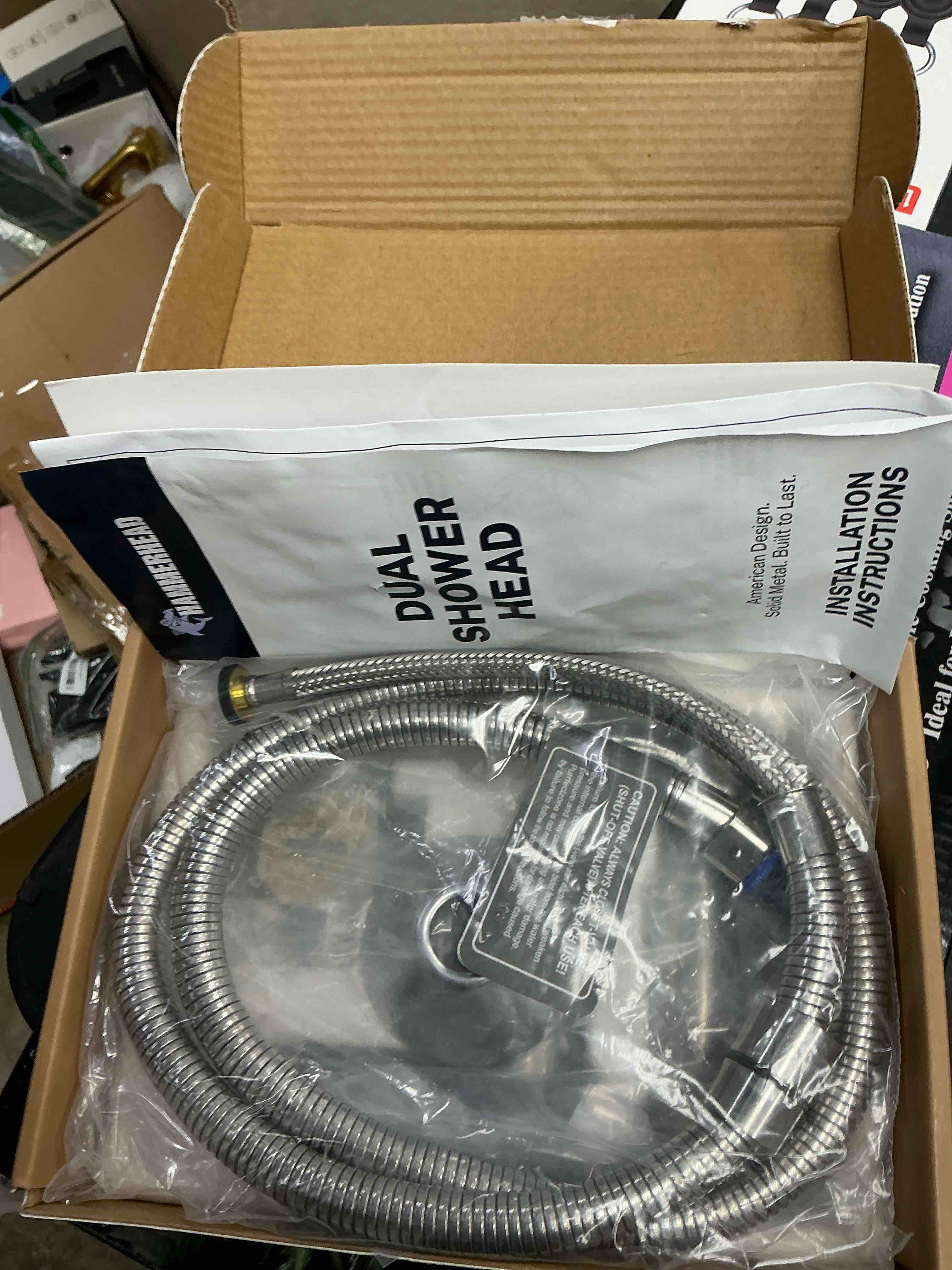 Condition photo showing New/Like New for Purrfectzone Bidet Sprayer for Toilet, Handheld Sprayer Kit, Cloth Diaper Sprayer Set - Easy to Install - Stainless Steel 1 Stainless Steel