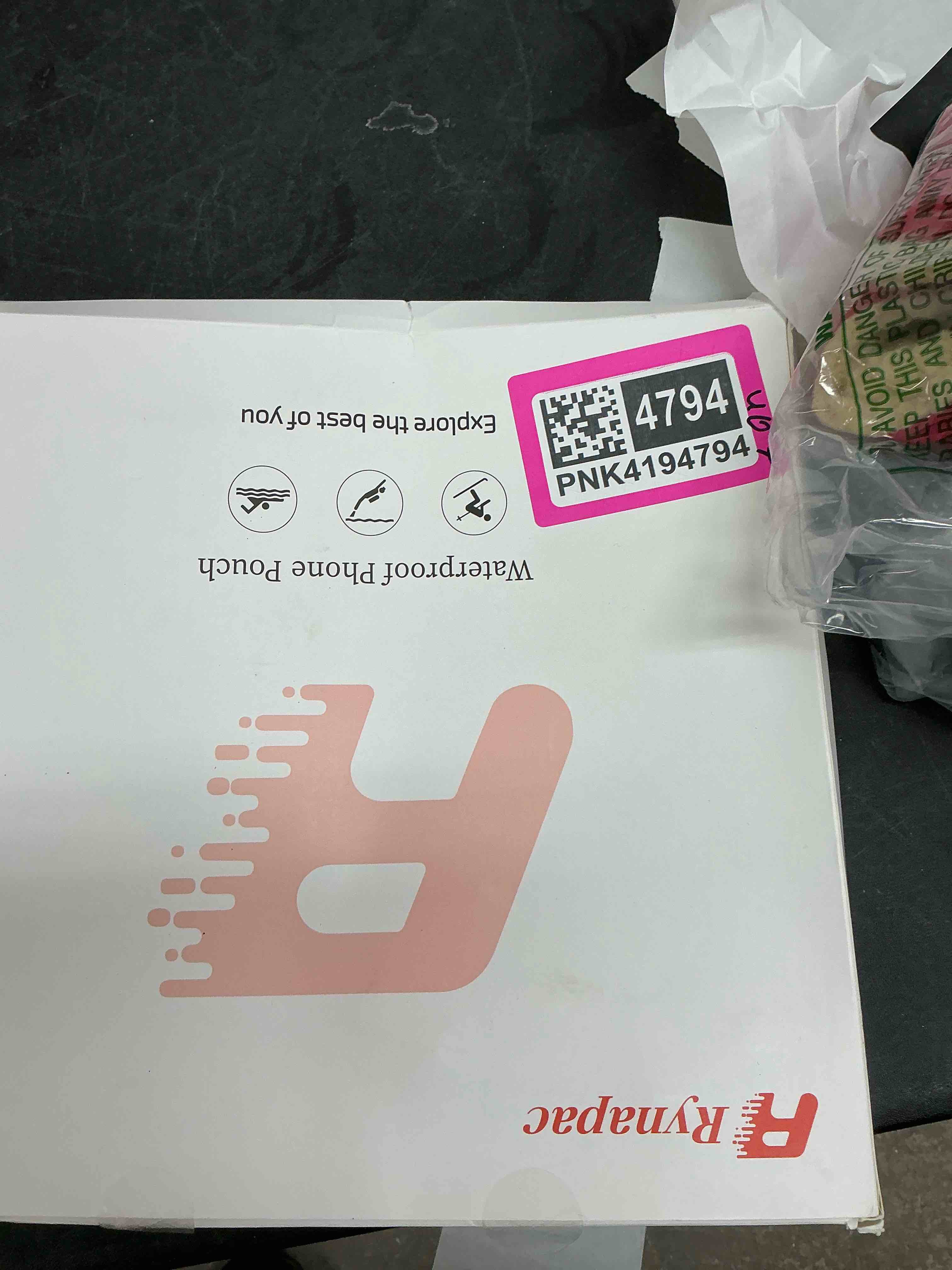 Condition photo showing New/Like New for [Floatable] Waterproof Phone Pouch 2 Pack - [Up to 8.5"] IPX8 Floating Waterproof Phone Case Dry Bags with Adjustable Lanyard for Beach Vacation Travel Cruise Ship Pool Kayak Essentials [Halo Purple + Mint Color]